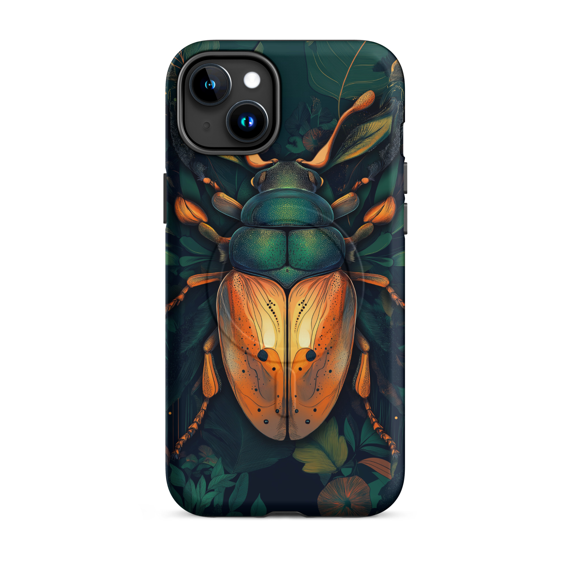 The Beetle MagSafe Phone Case - Gorilla Dirt magsafe tough case for iphone matte iphone 15 plus front 69921207c211d.jpg