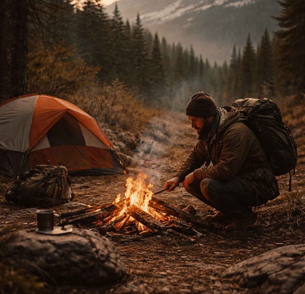 solo camping