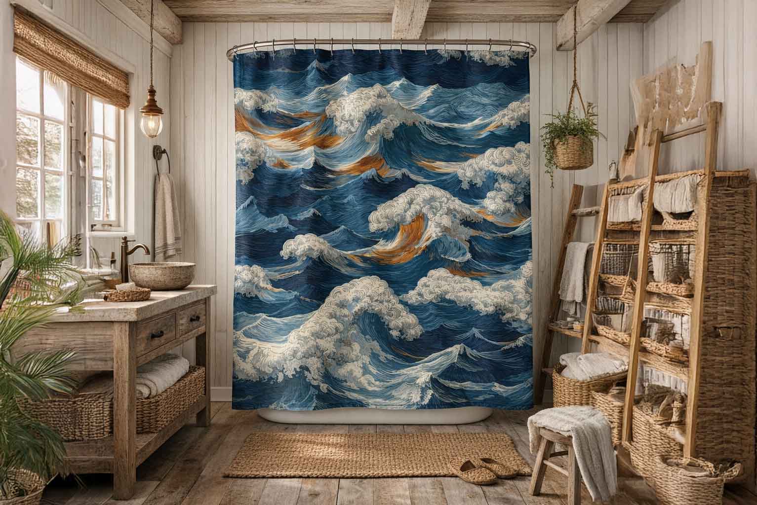 bthroom shower mock 2