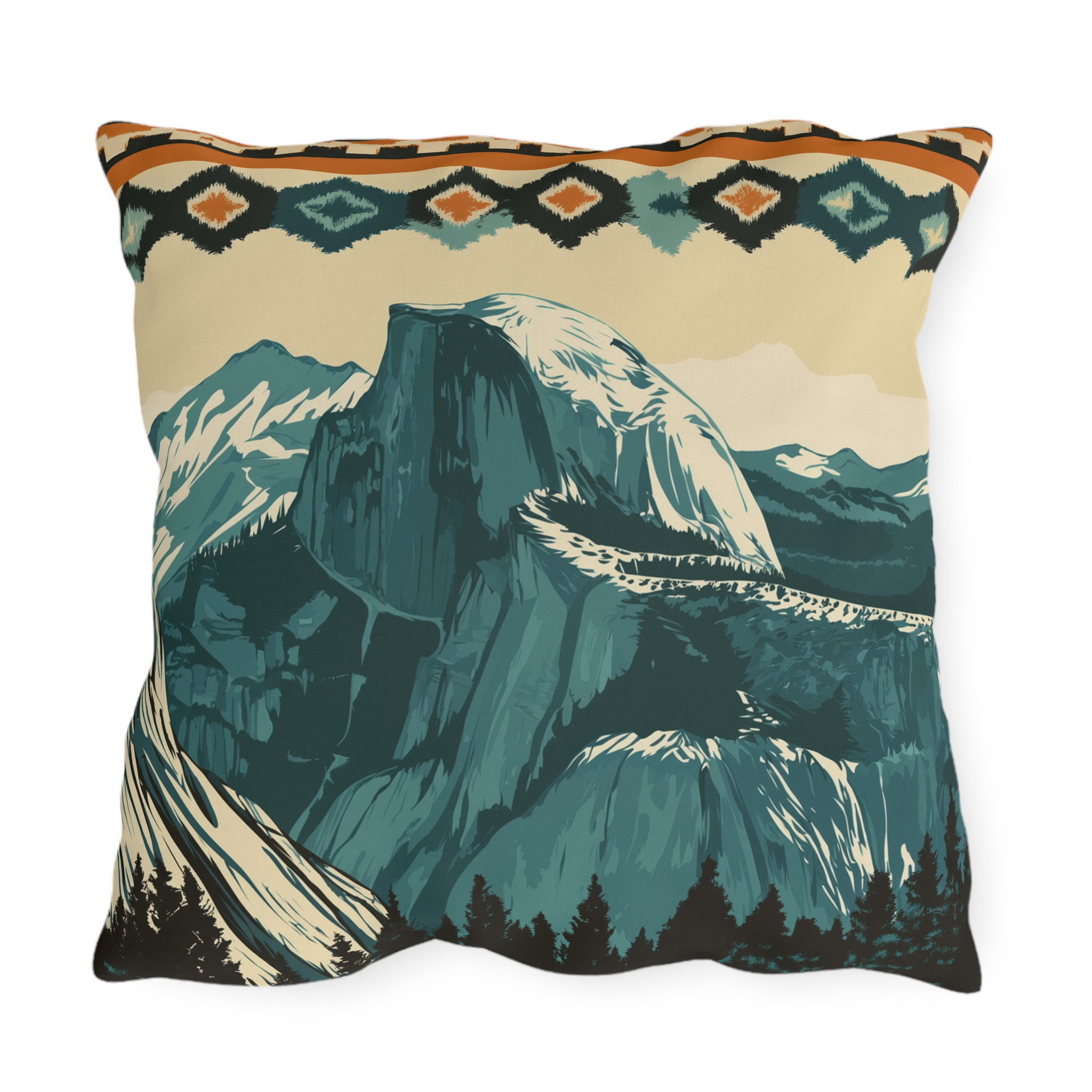National Park Series - Yosemite Mountains Pillow - Gorilla Dirt National Park Series - Yosemite Mountains Pillow - Image 14
