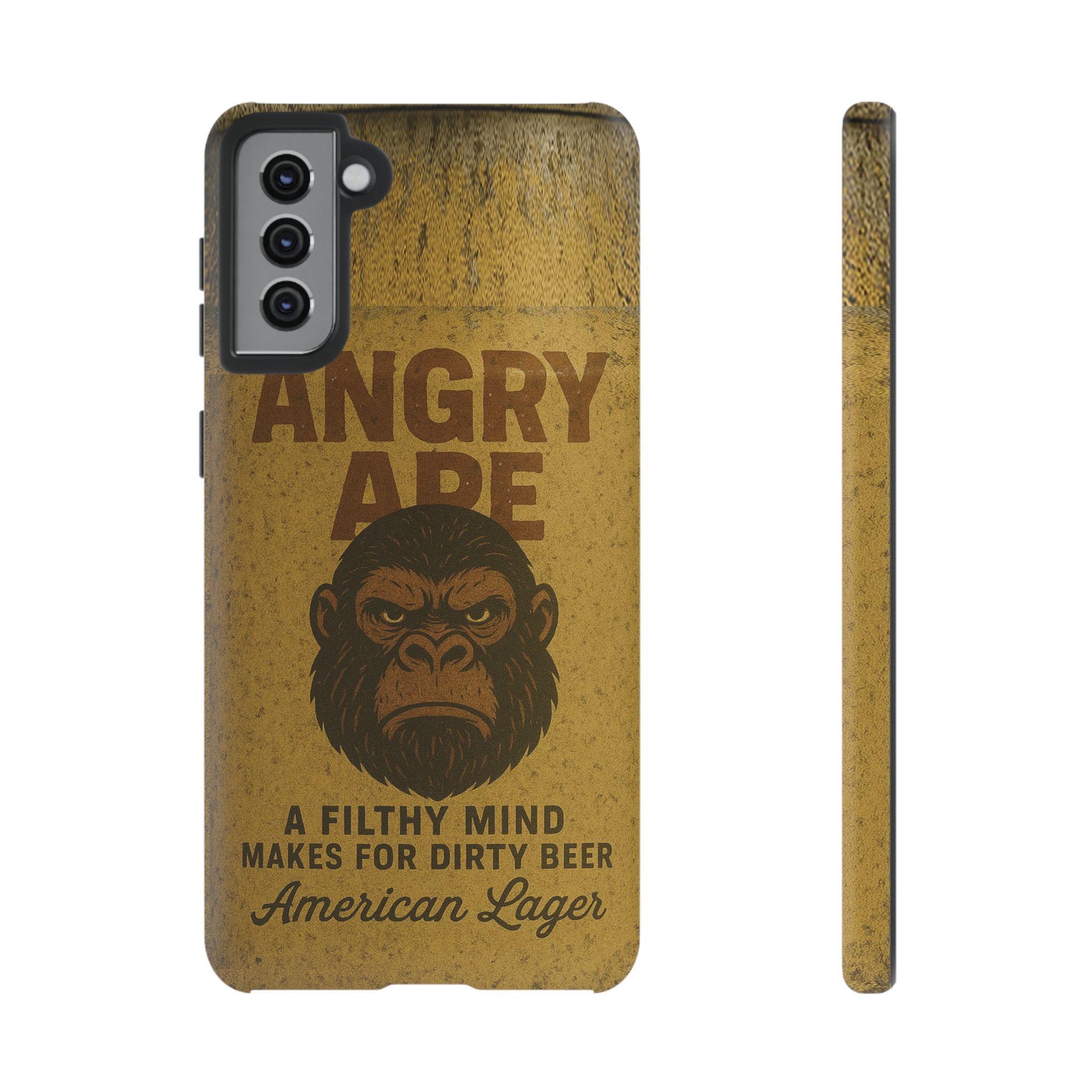Angry Ape Lager Phone Case - Gorilla Dirt Angry Ape Lager Phone Case - Image 17