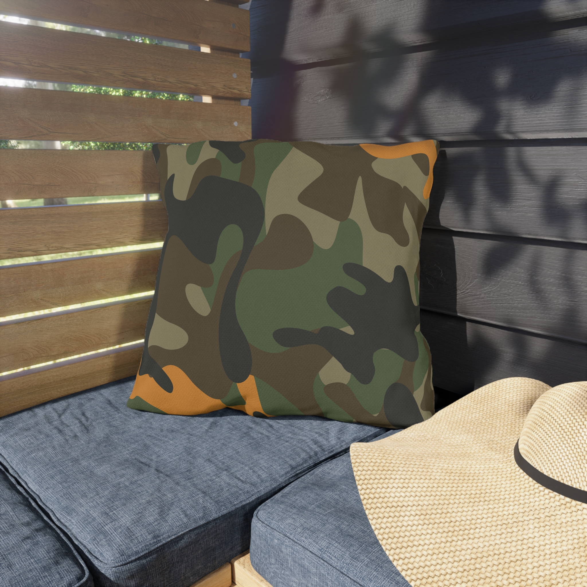 Firebrush Camo Pillow - Gorilla Dirt Firebrush Camo Pillow - Image 3