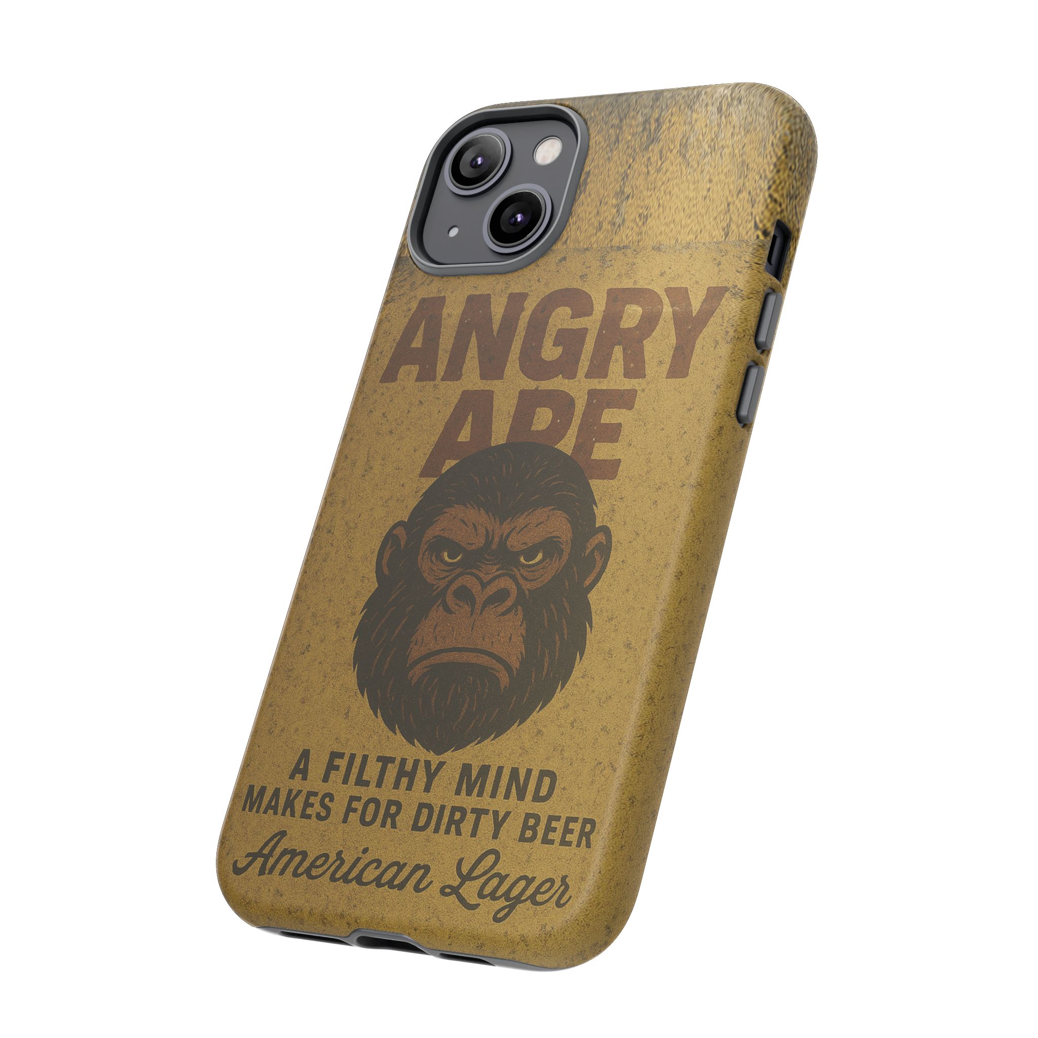 Angry Ape Lager Phone Case - Gorilla Dirt Angry Ape Lager Phone Case - Image 27