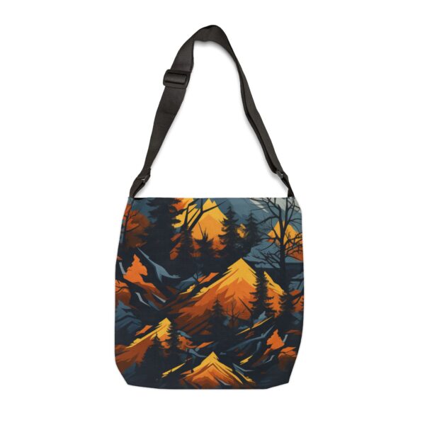 Fall Mountains Adjustable Tote Bag