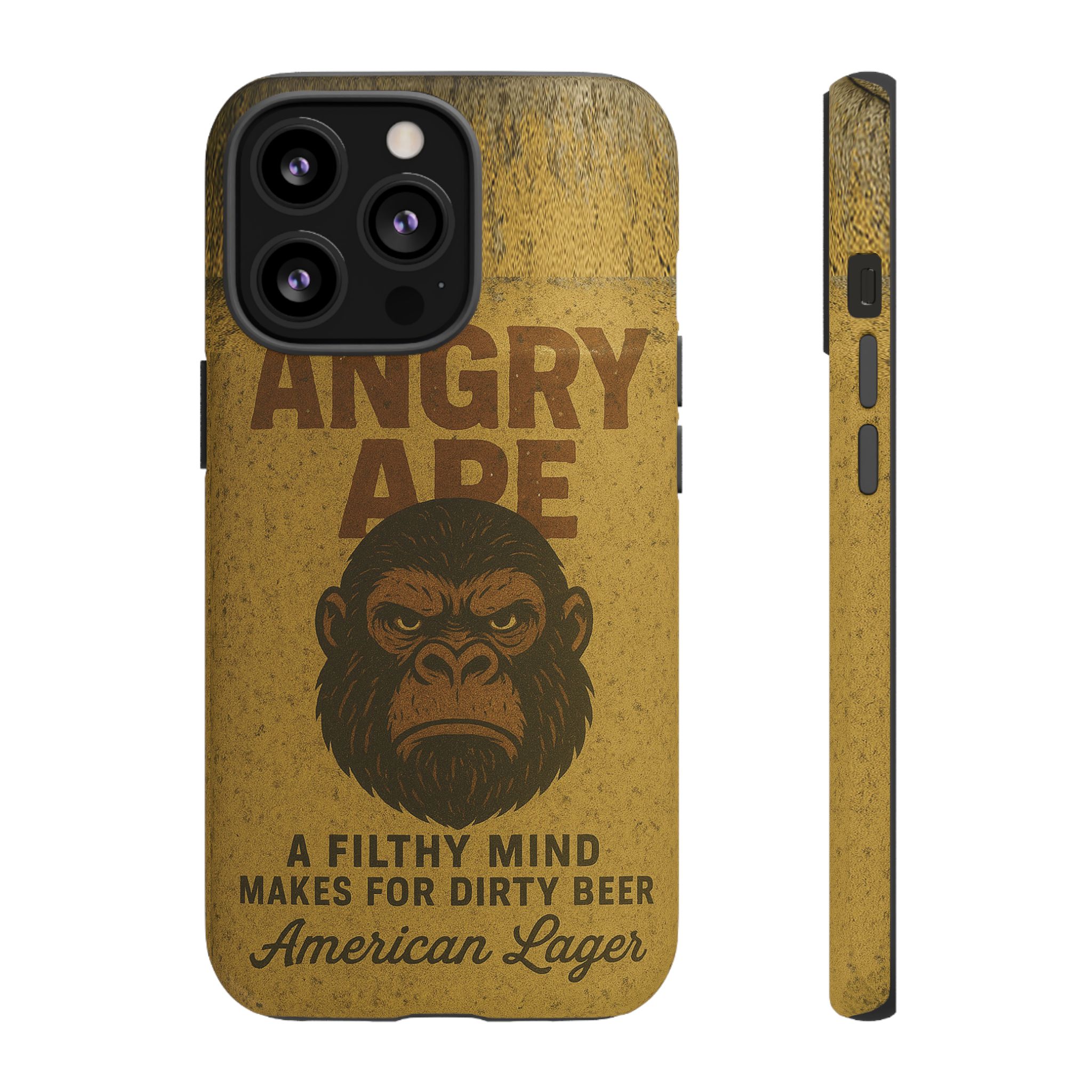 Angry Ape Lager Phone Case - Gorilla Dirt Angry Ape Lager Phone Case - Image 15