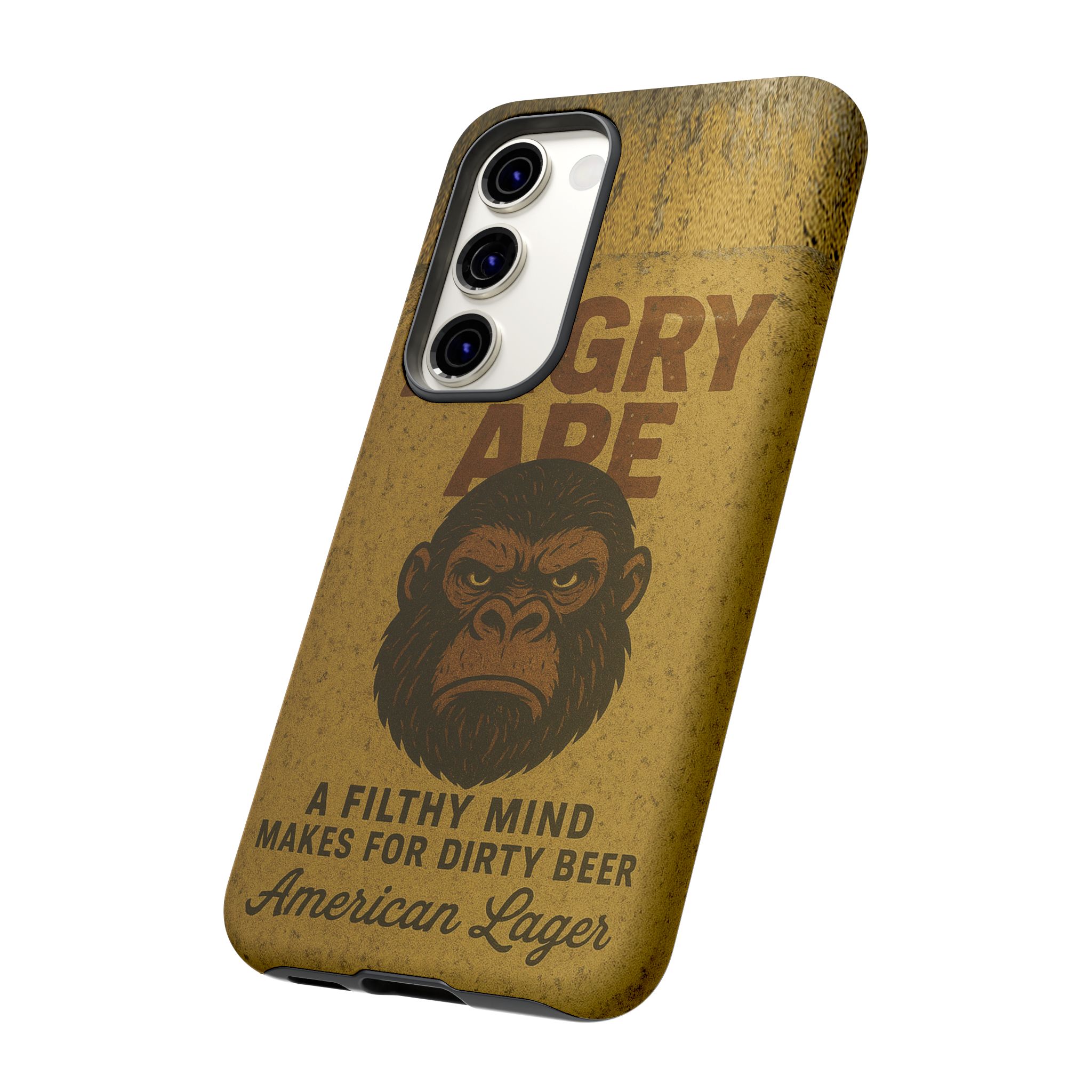 Angry Ape Lager Phone Case - Gorilla Dirt Angry Ape Lager Phone Case - Image 31
