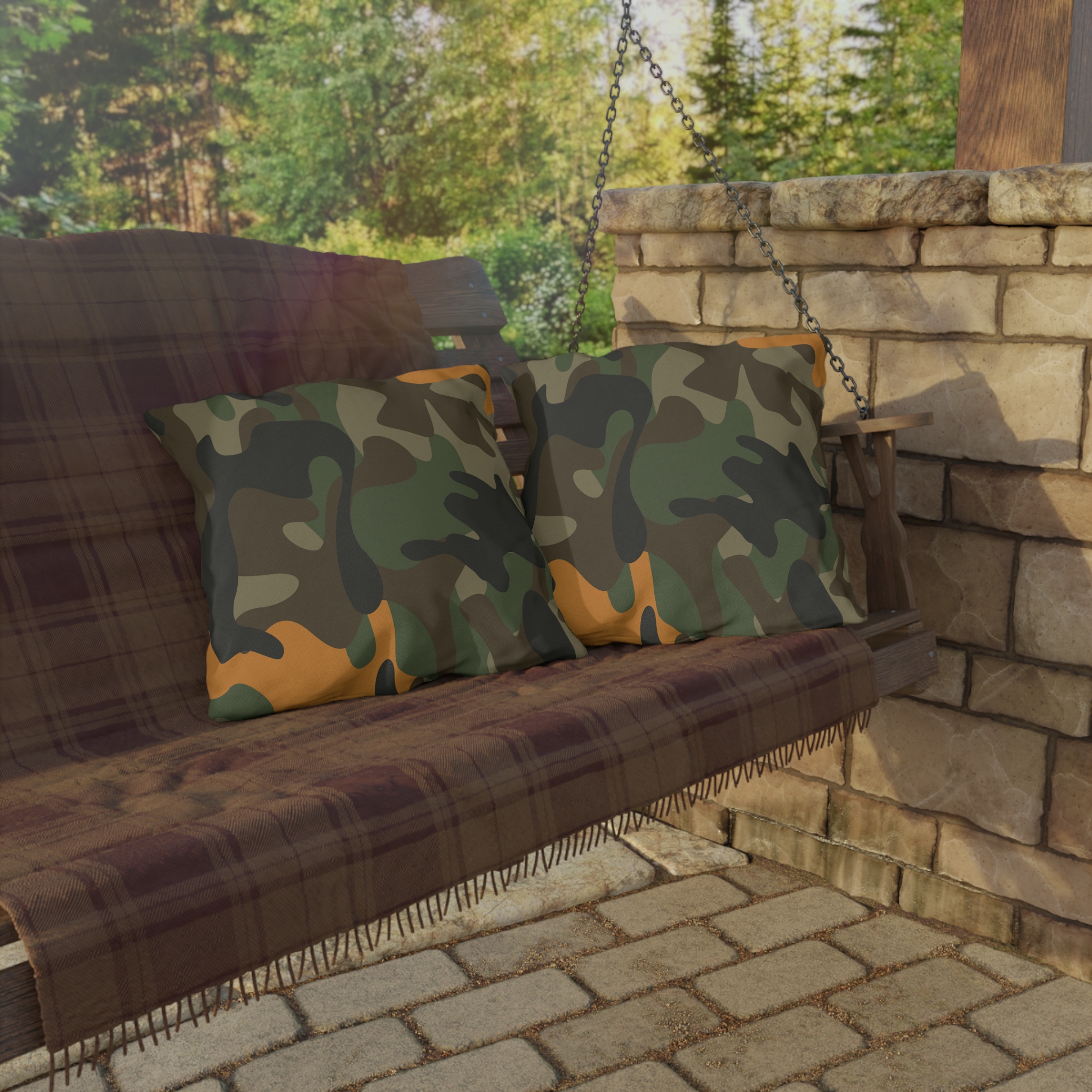 Firebrush Camo Pillow - Gorilla Dirt Firebrush Camo Pillow - Image 16