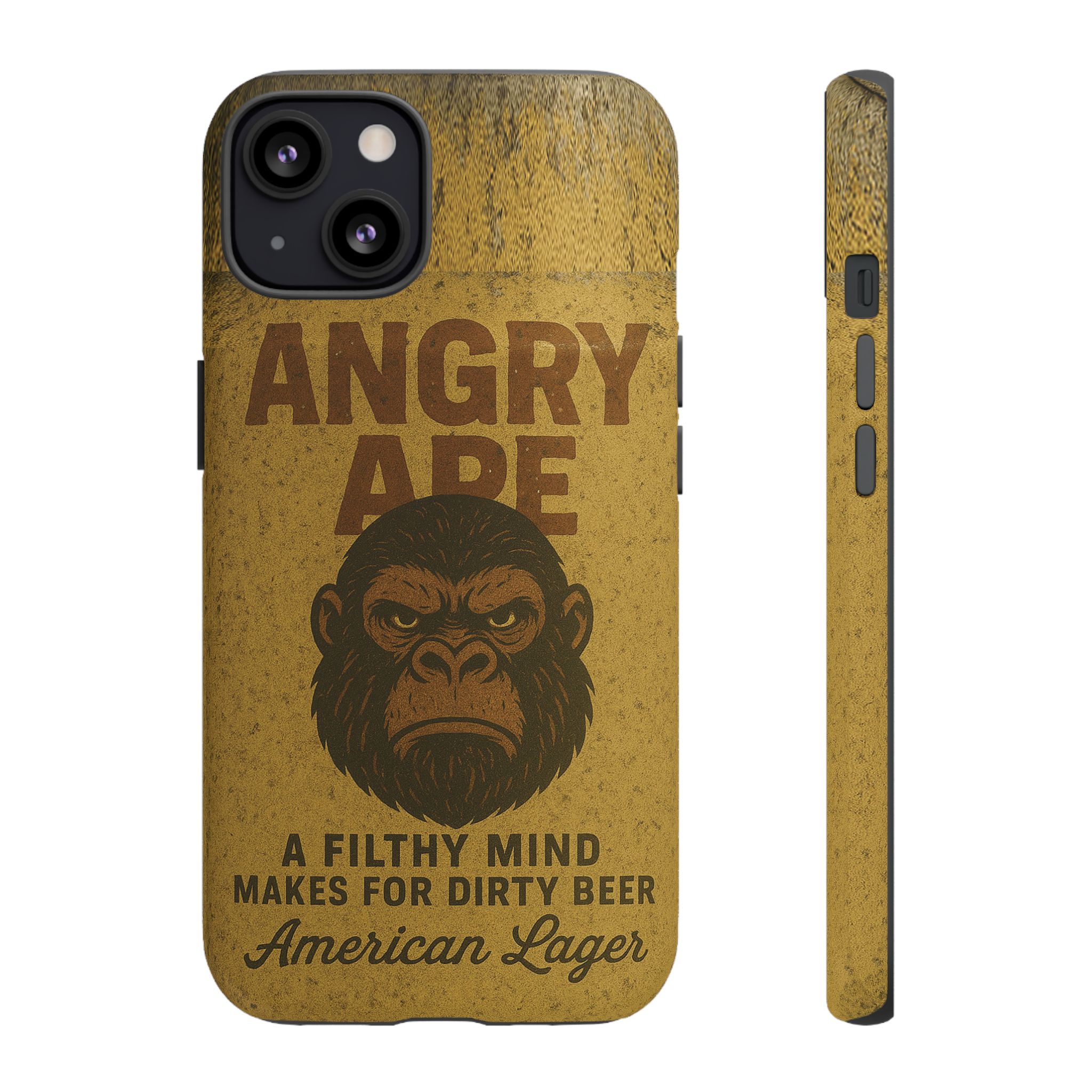 Angry Ape Lager Phone Case - Gorilla Dirt Angry Ape Lager Phone Case - Image 13