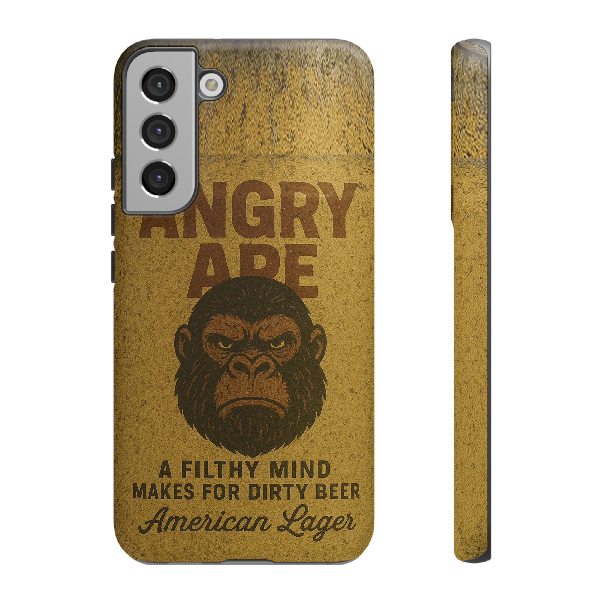 Angry Ape Lager Phone Case - Gorilla Dirt Angry Ape Lager Phone Case - Image 22