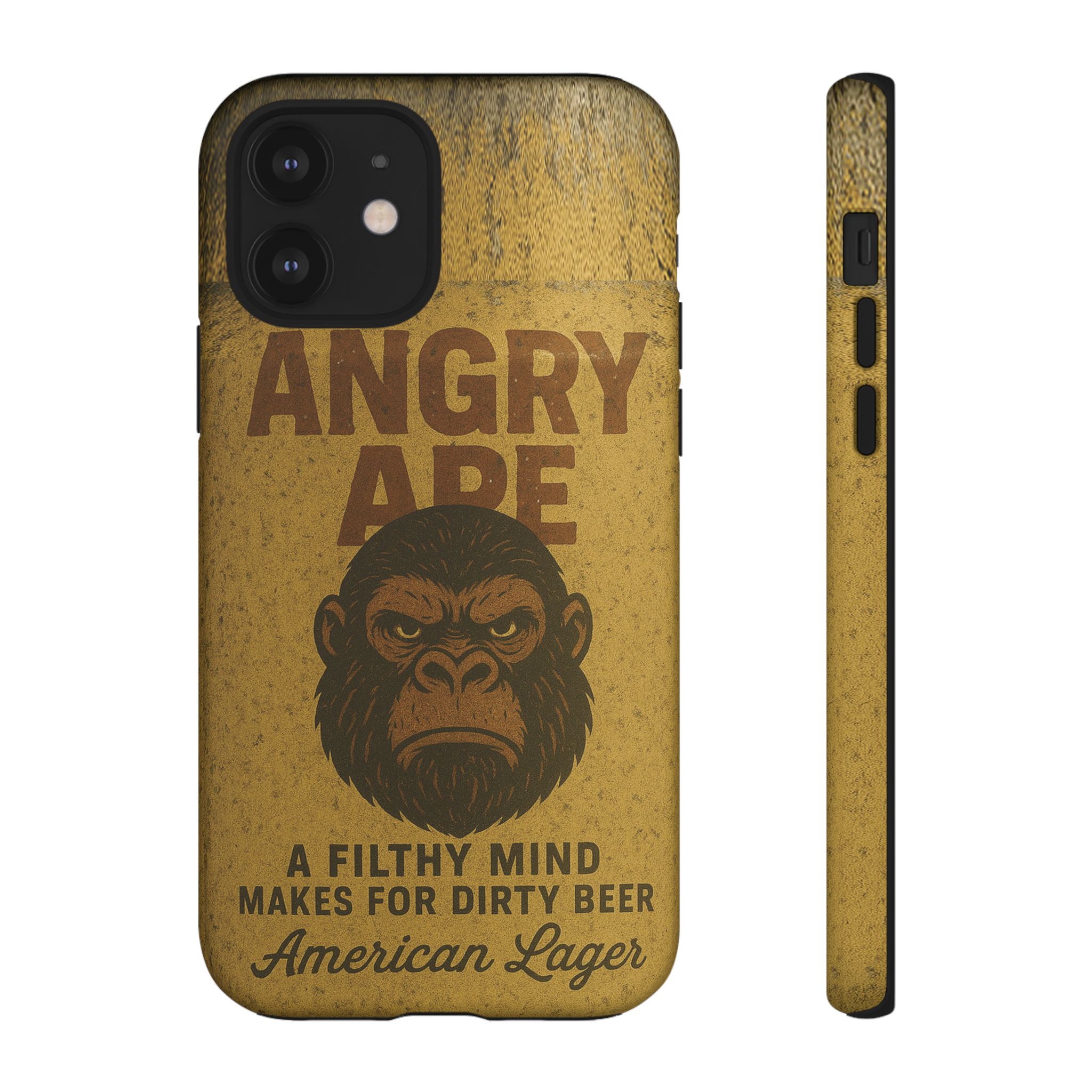 Angry Ape Lager Phone Case - Gorilla Dirt Angry Ape Lager Phone Case - Image 10