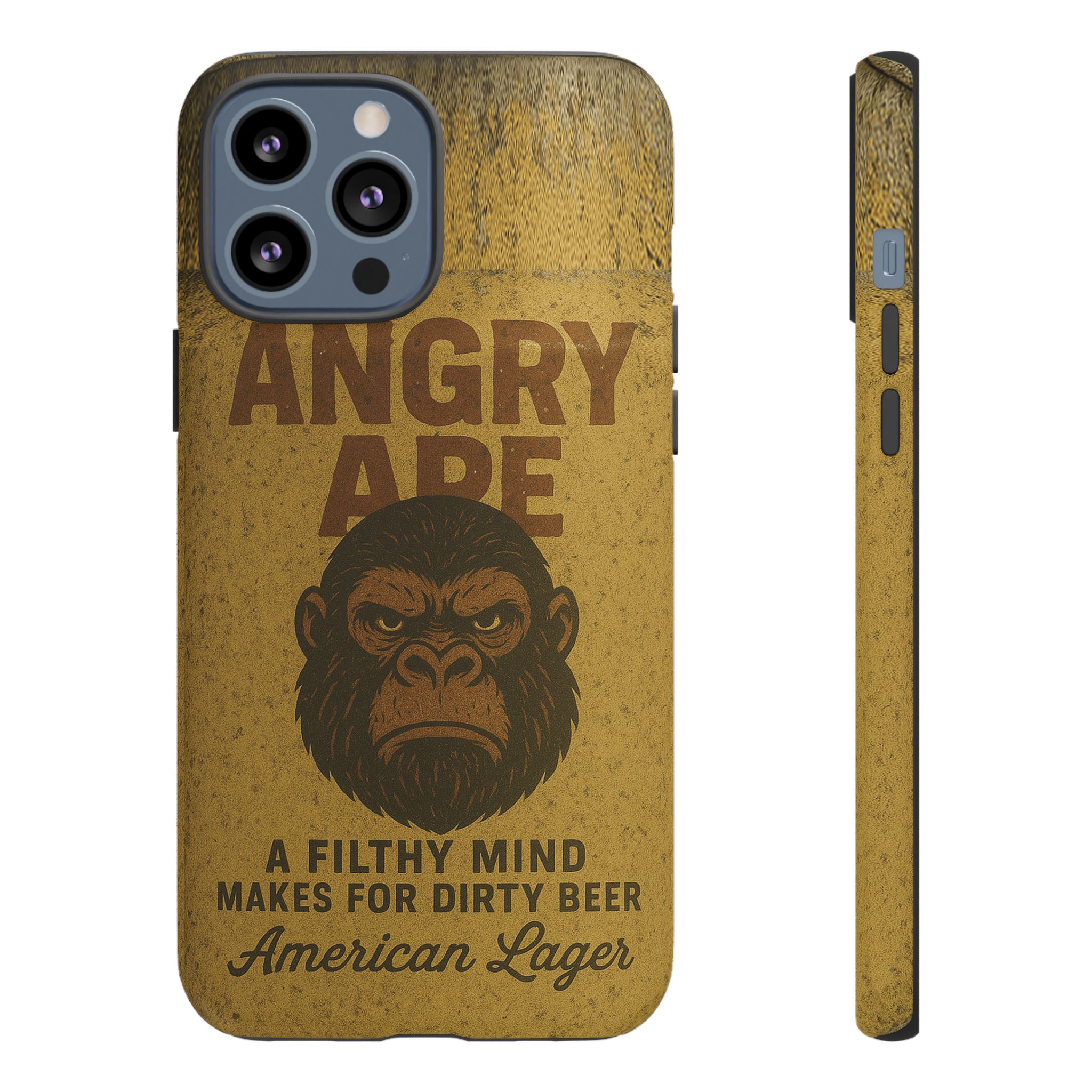 Angry Ape Lager Phone Case - Gorilla Dirt Angry Ape Lager Phone Case - Image 16