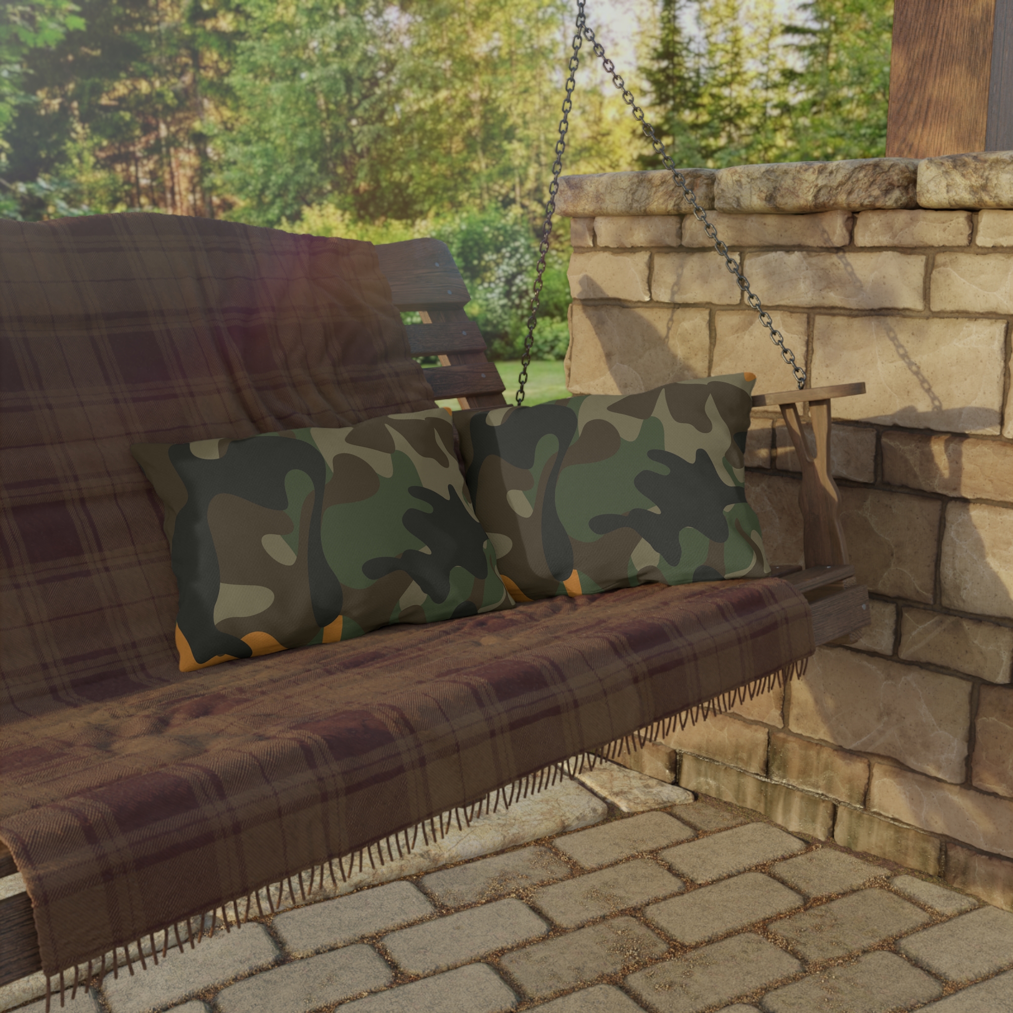 Firebrush Camo Pillow - Gorilla Dirt Firebrush Camo Pillow - Image 12