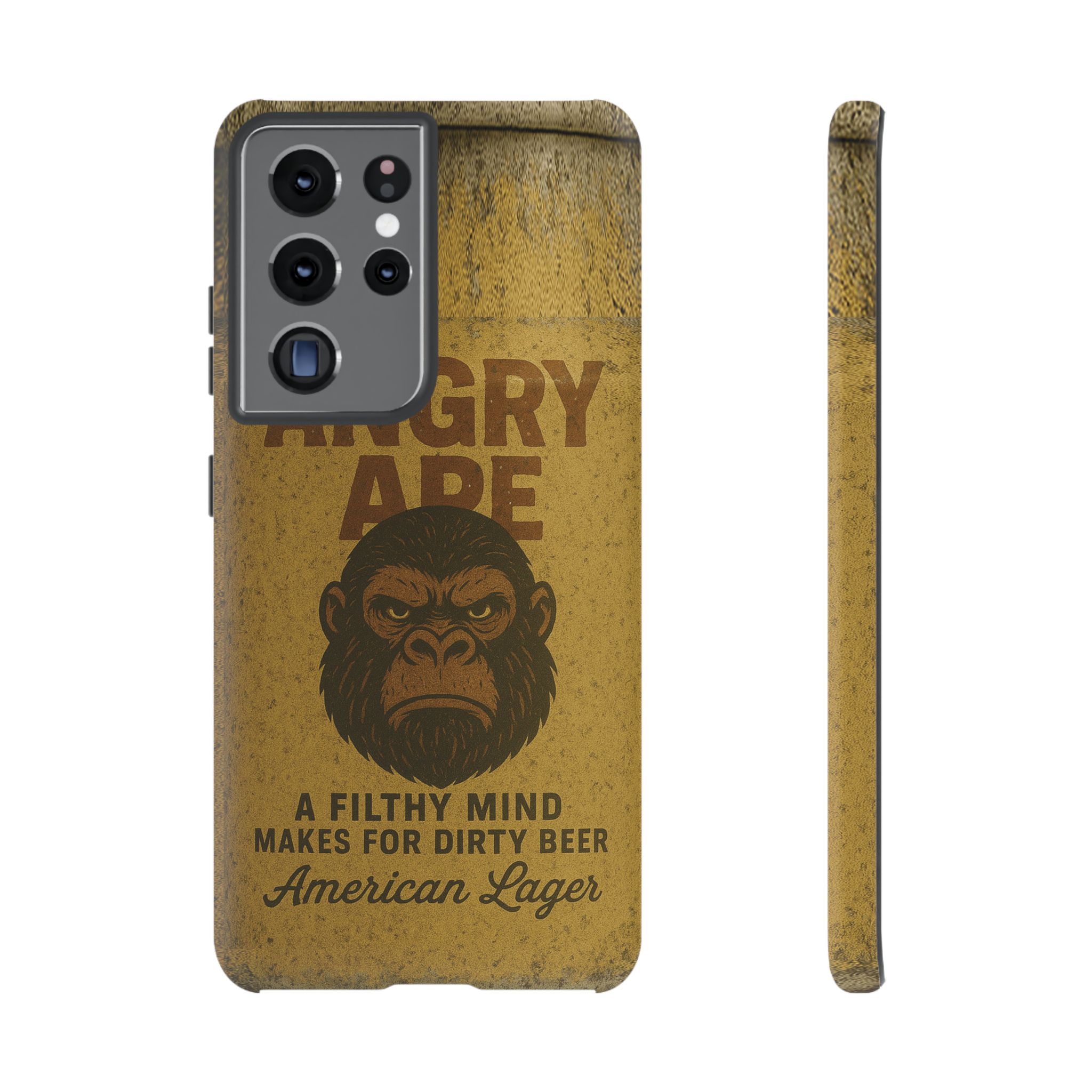 Angry Ape Lager Phone Case - Gorilla Dirt Angry Ape Lager Phone Case - Image 18