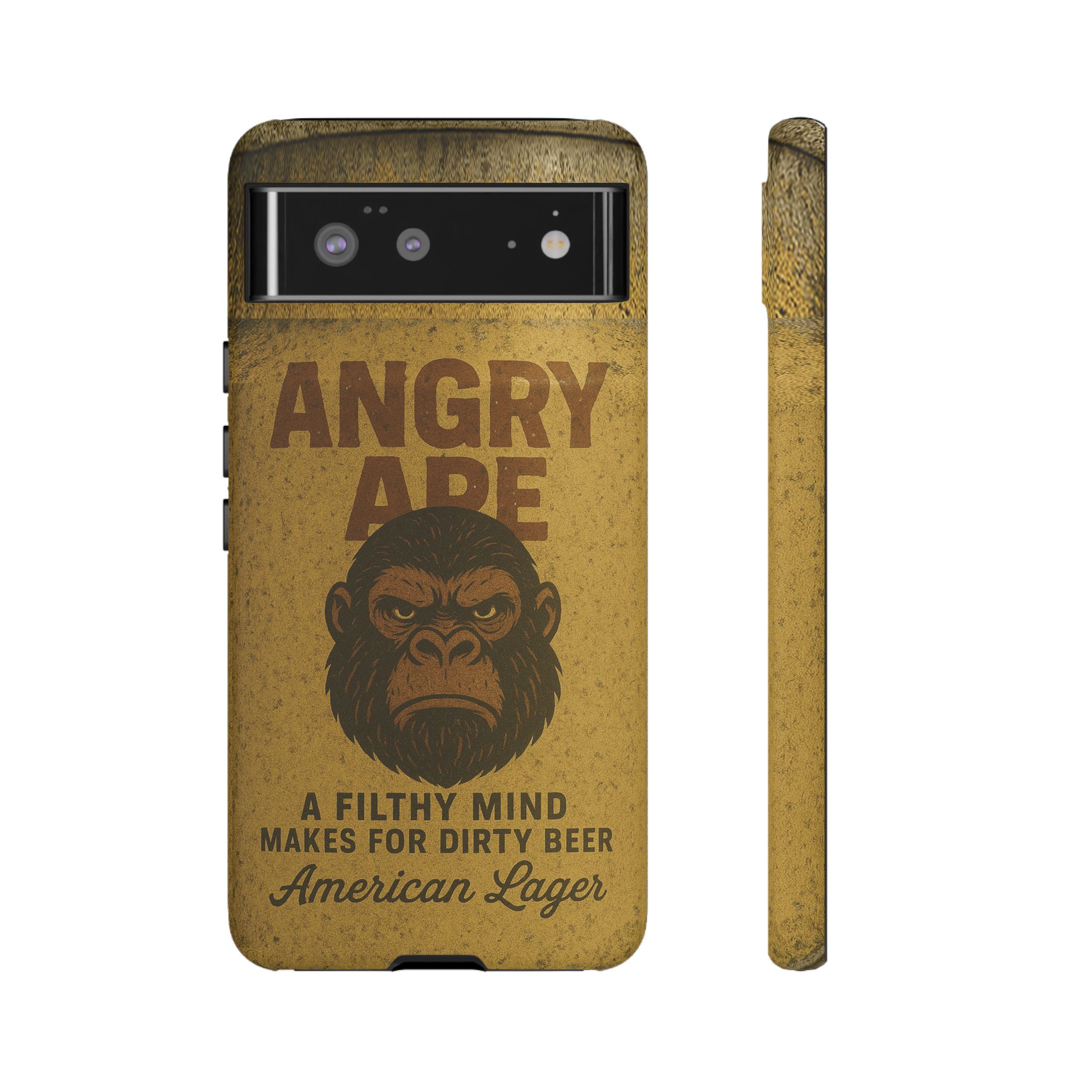 Angry Ape Lager Phone Case - Gorilla Dirt Angry Ape Lager Phone Case - Image 19