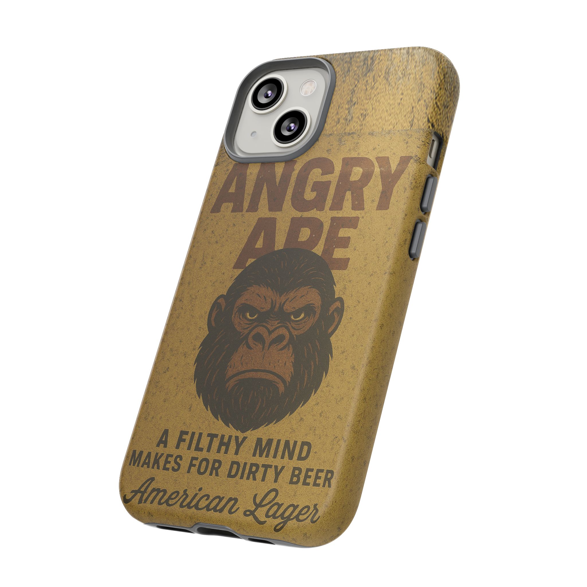 Angry Ape Lager Phone Case - Gorilla Dirt Angry Ape Lager Phone Case - Image 25