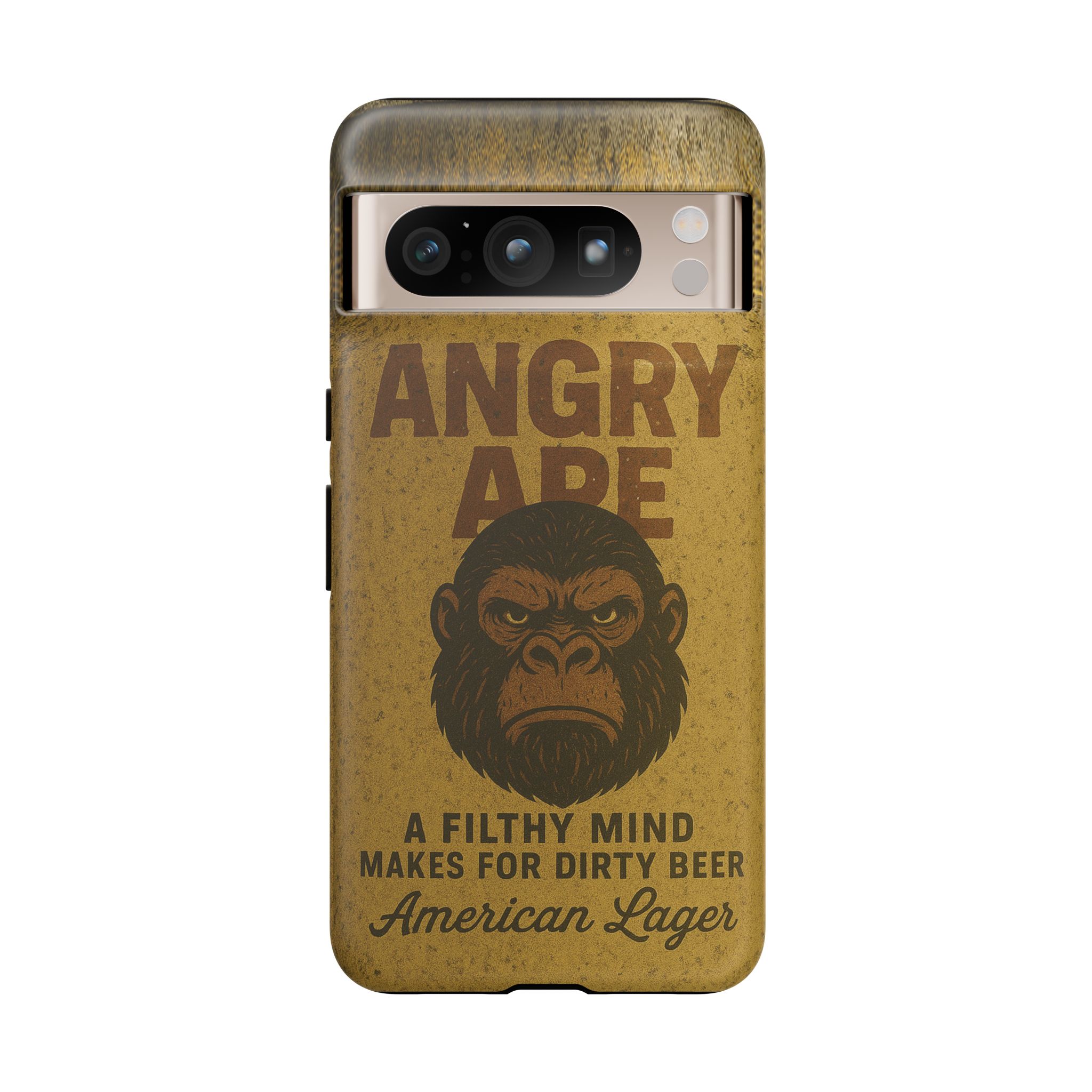 Angry Ape Lager Phone Case - Gorilla Dirt Angry Ape Lager Phone Case - Image 45