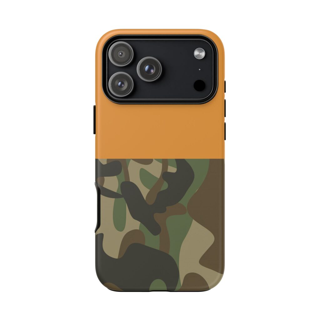 Firebrush Camo Half  Half Phone Case