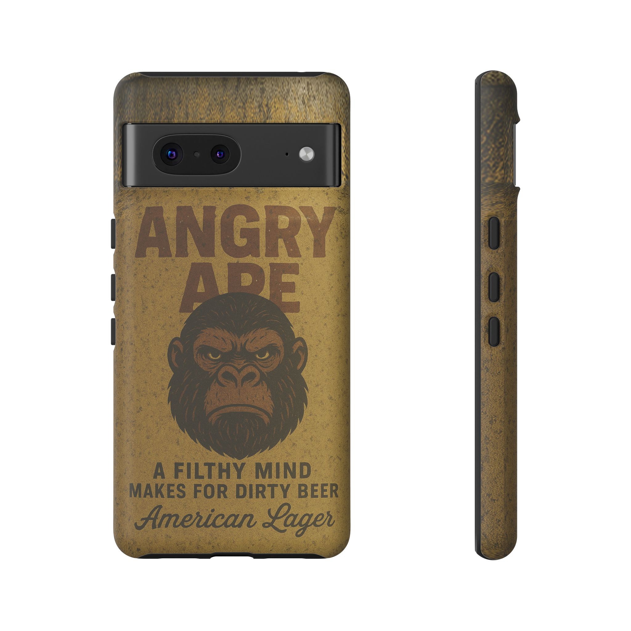 Angry Ape Lager Phone Case - Gorilla Dirt Angry Ape Lager Phone Case - Image 36