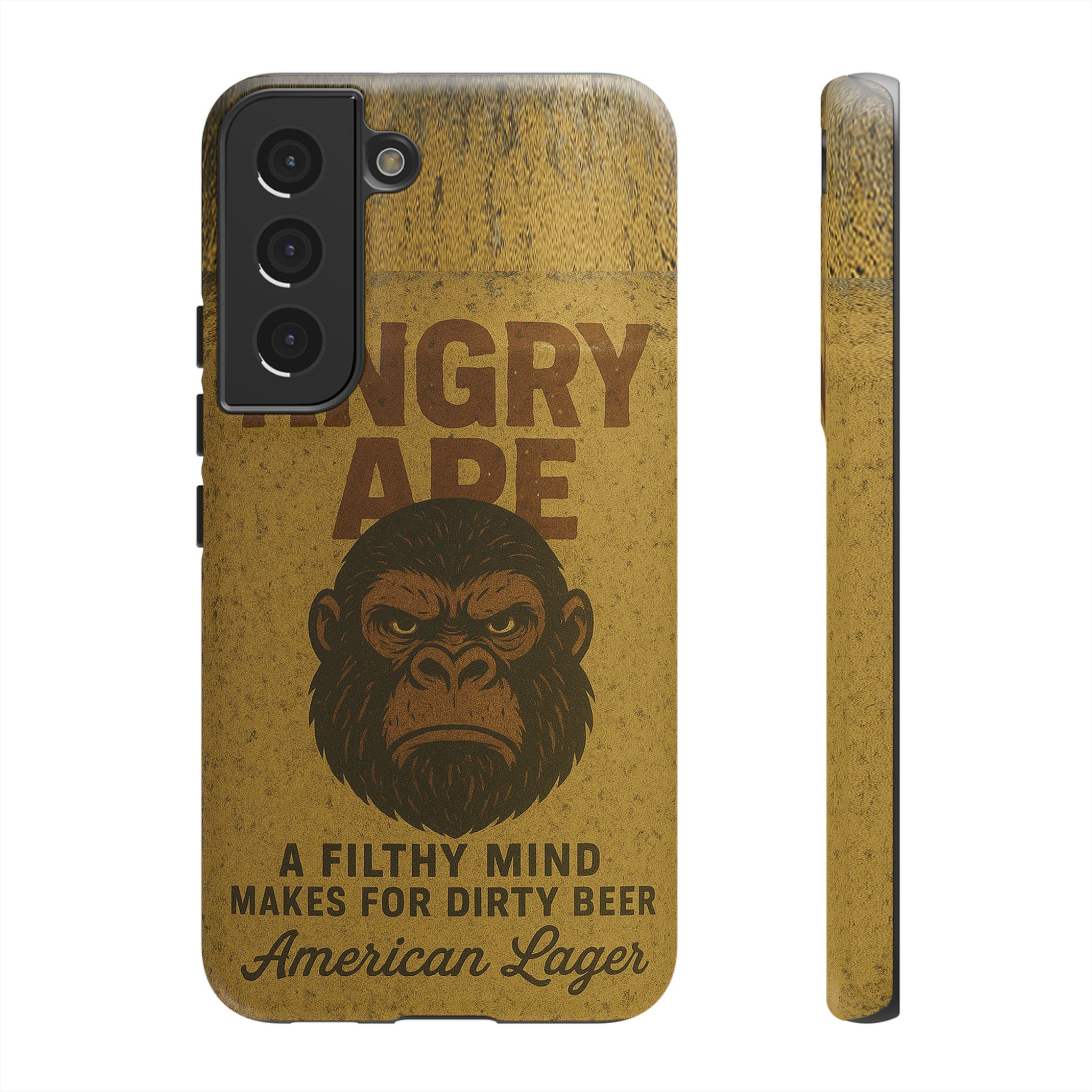 Angry Ape Lager Phone Case - Gorilla Dirt Angry Ape Lager Phone Case - Image 21