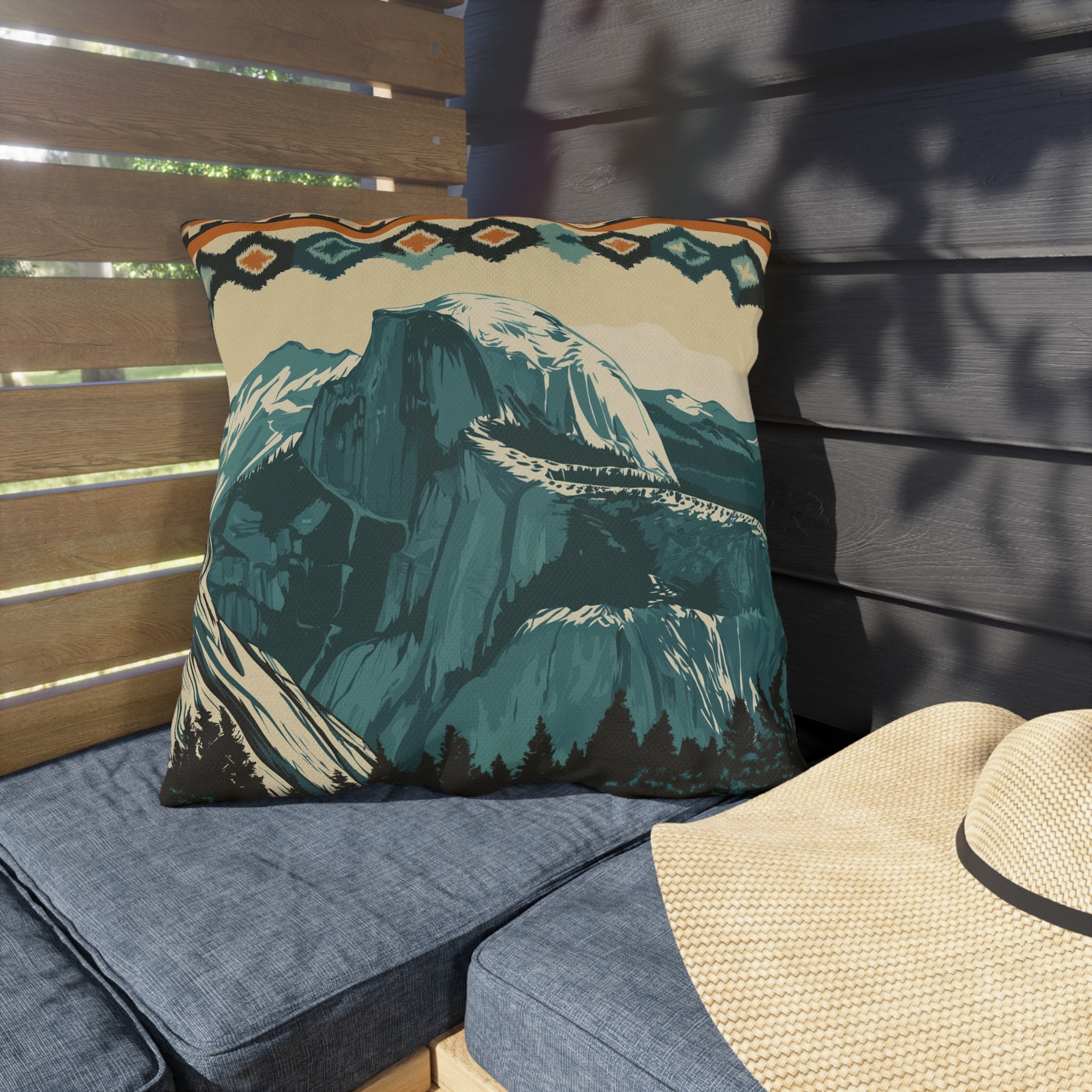 National Park Series - Yosemite Mountains Pillow - Gorilla Dirt National Park Series - Yosemite Mountains Pillow - Image 15