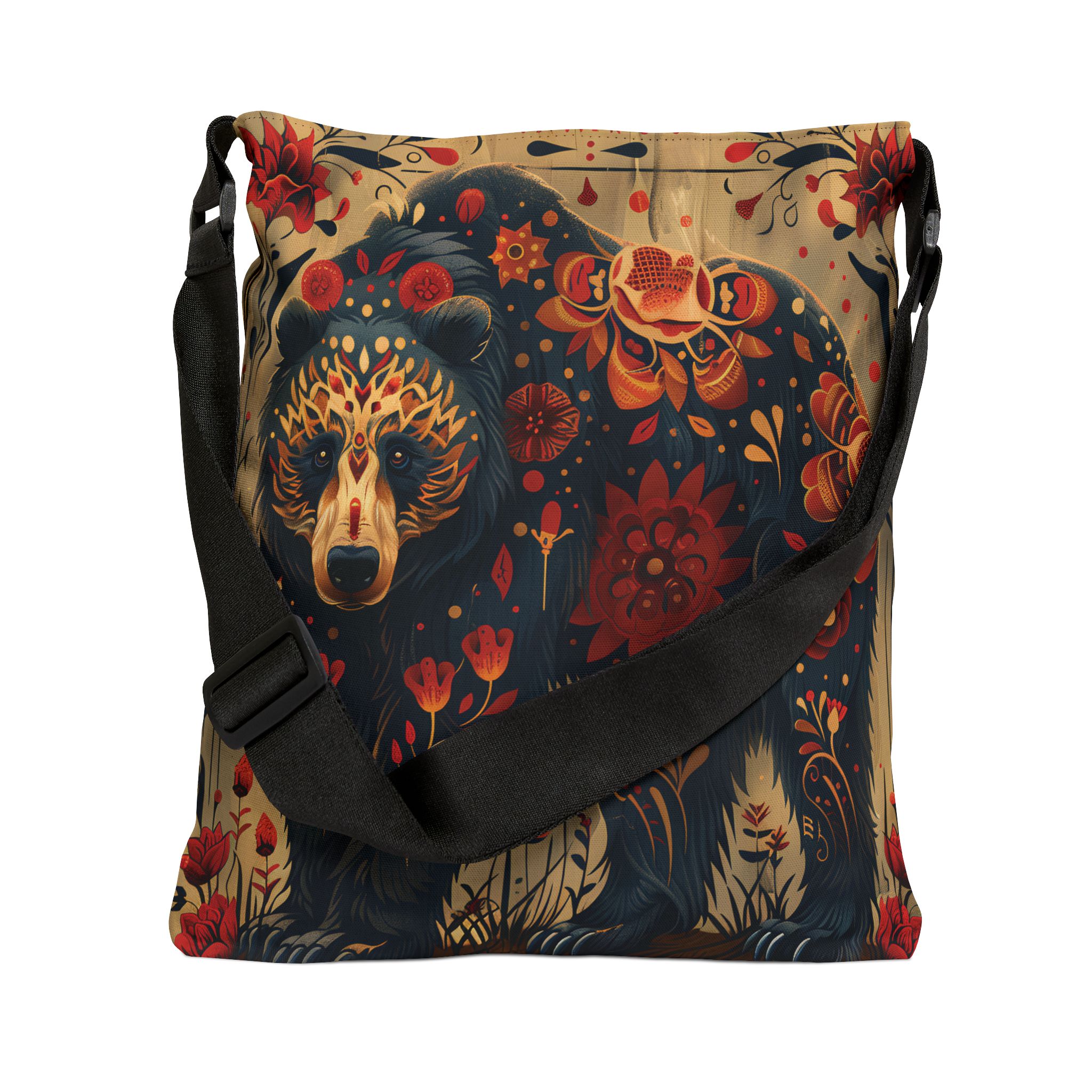 Southwest Bear Adjustable Tote Bag - Gorilla Dirt Southwest Bear Adjustable Tote Bag - Image 3
