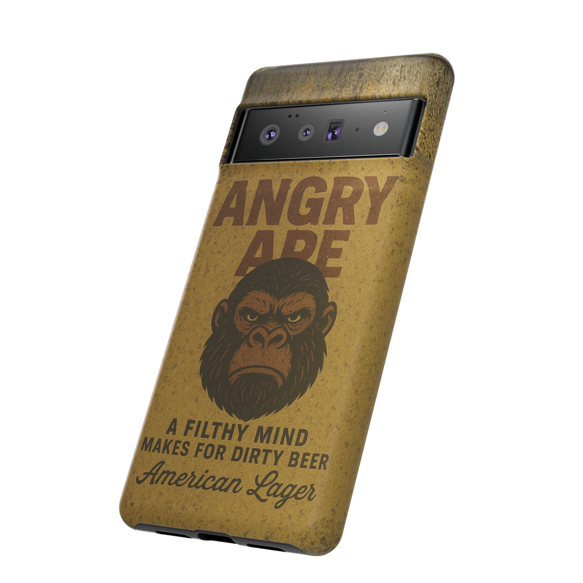 Angry Ape Lager Phone Case - Gorilla Dirt Angry Ape Lager Phone Case - Image 39