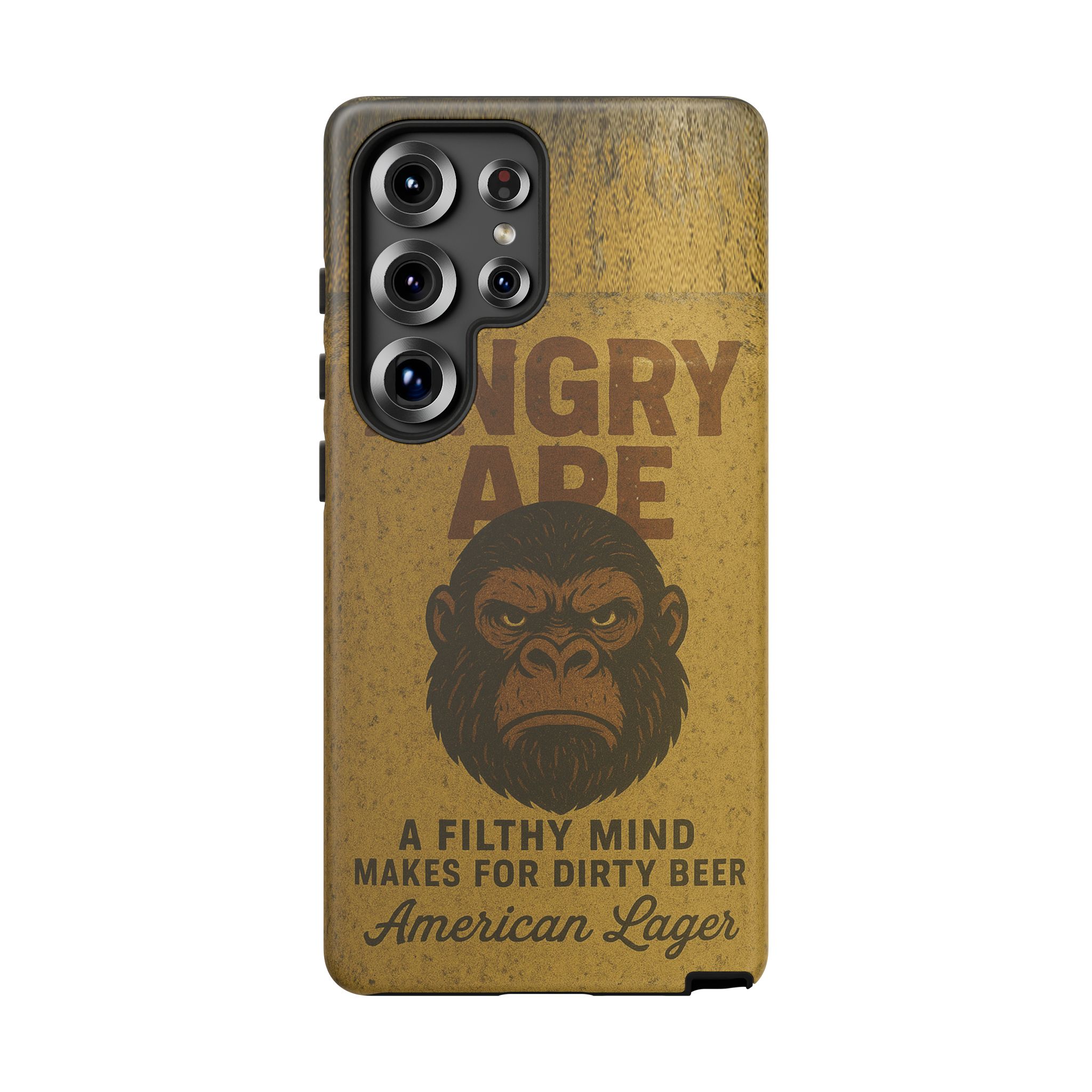 Angry Ape Lager Phone Case - Gorilla Dirt Angry Ape Lager Phone Case - Image 51