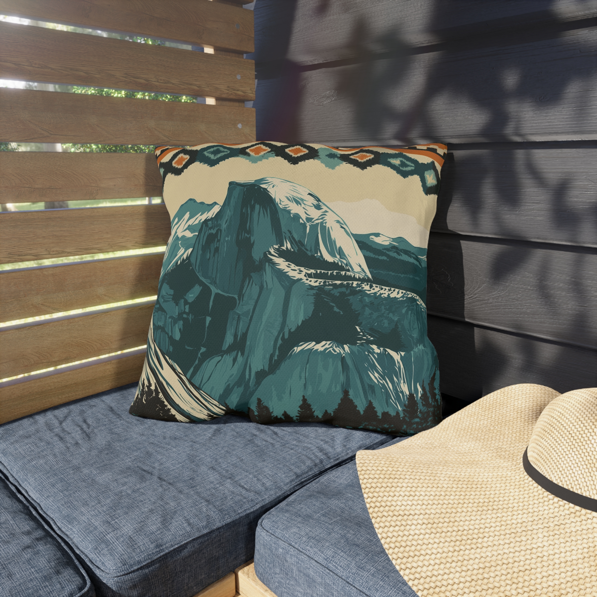National Park Series - Yosemite Mountains Pillow - Gorilla Dirt National Park Series - Yosemite Mountains Pillow - Image 11