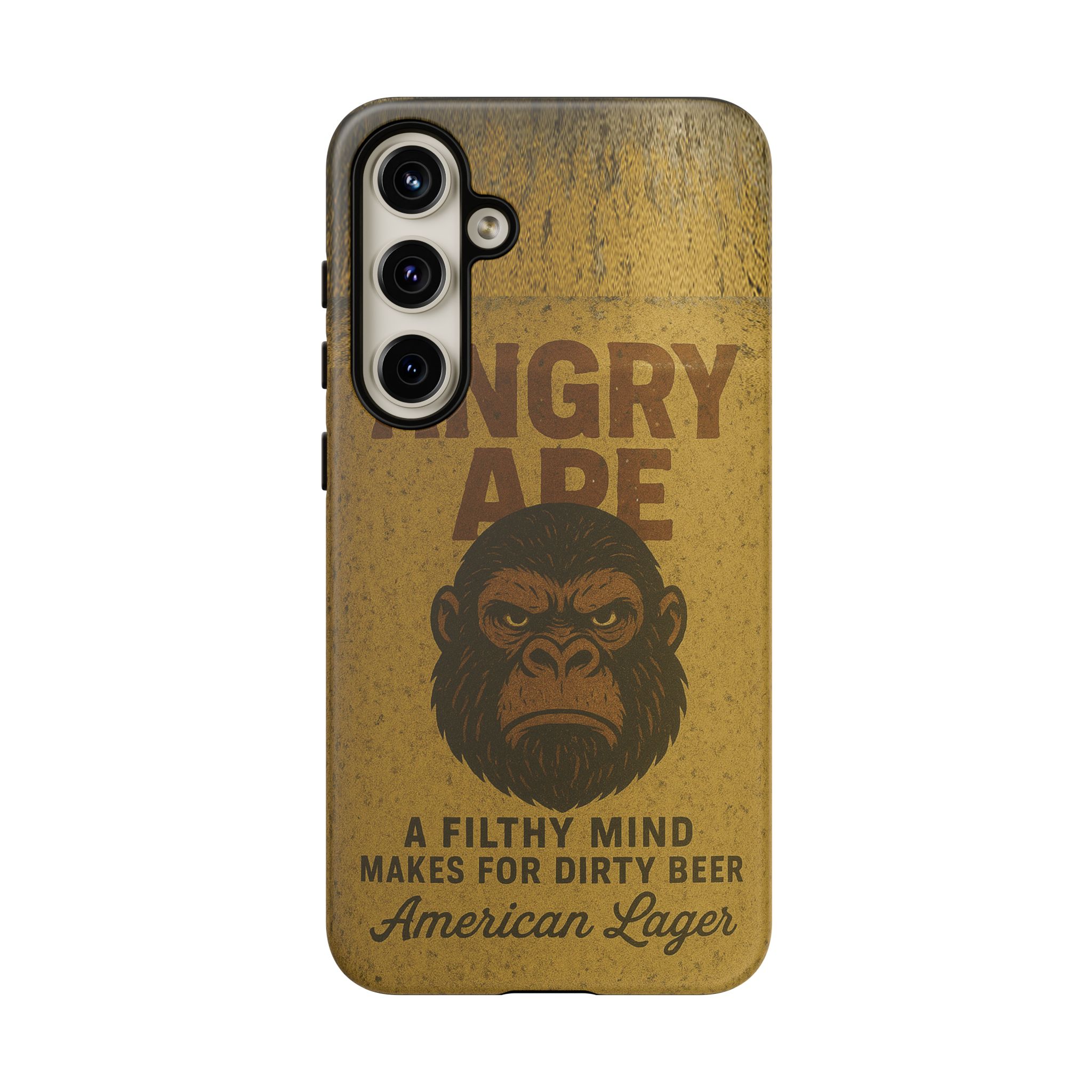 Angry Ape Lager Phone Case - Gorilla Dirt Angry Ape Lager Phone Case - Image 43