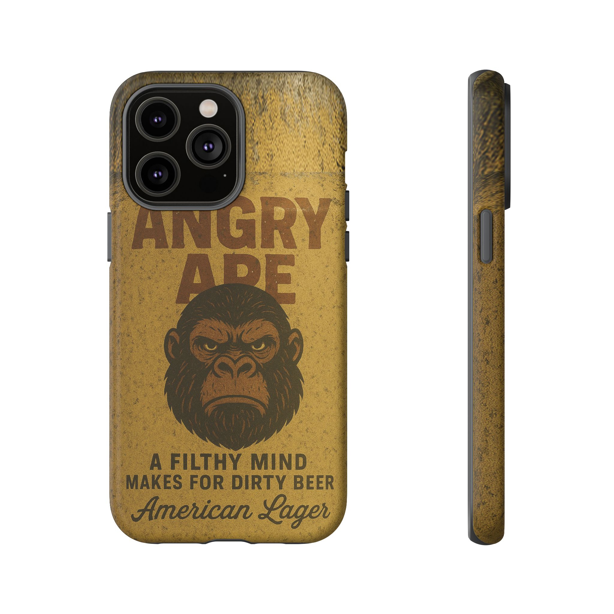 Angry Ape Lager Phone Case - Gorilla Dirt Angry Ape Lager Phone Case - Image 28