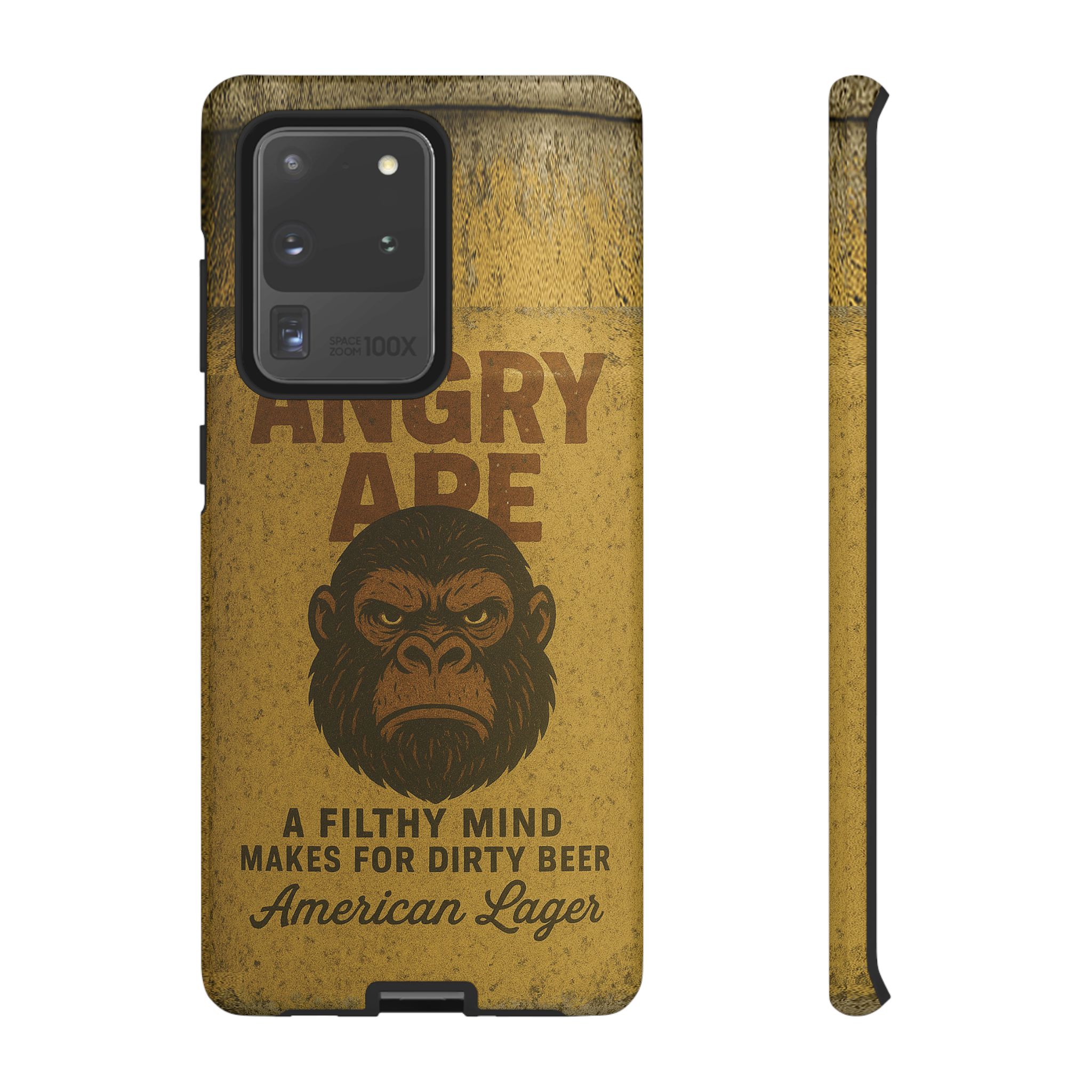 Angry Ape Lager Phone Case - Gorilla Dirt Angry Ape Lager Phone Case - Image 7