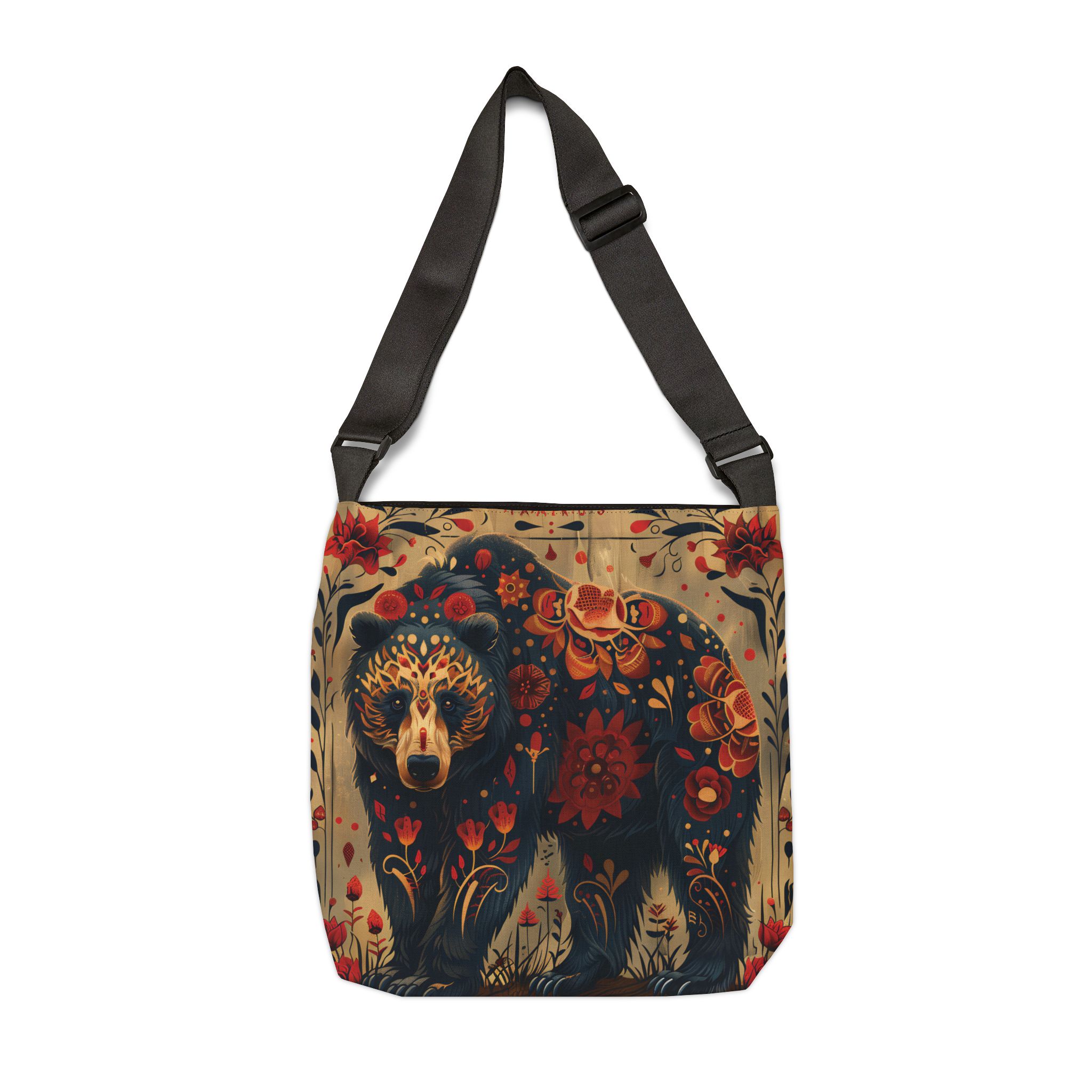 Southwest Bear Adjustable Tote Bag - Gorilla Dirt Southwest Bear Adjustable Tote Bag - Image 6