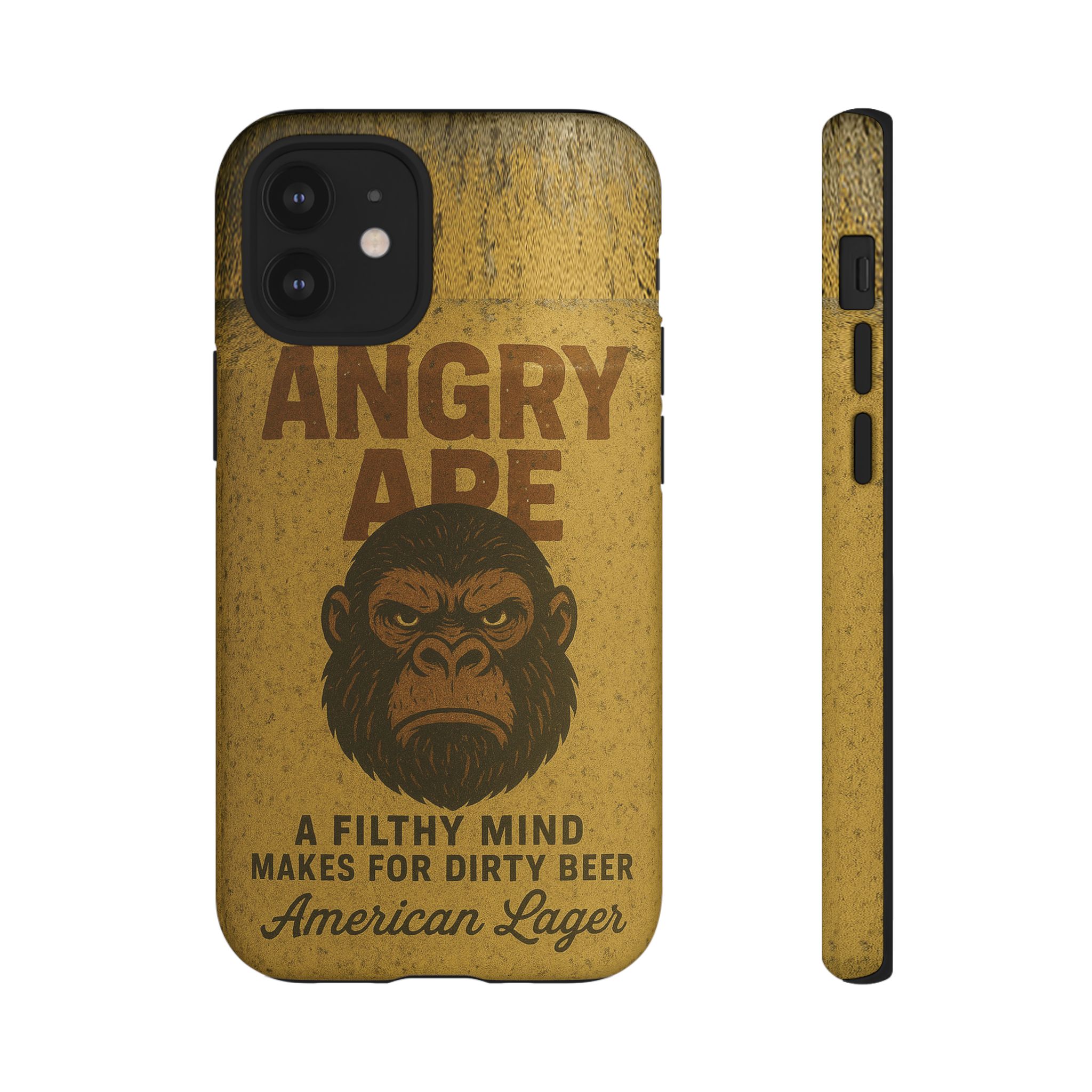 Angry Ape Lager Phone Case - Gorilla Dirt Angry Ape Lager Phone Case - Image 9