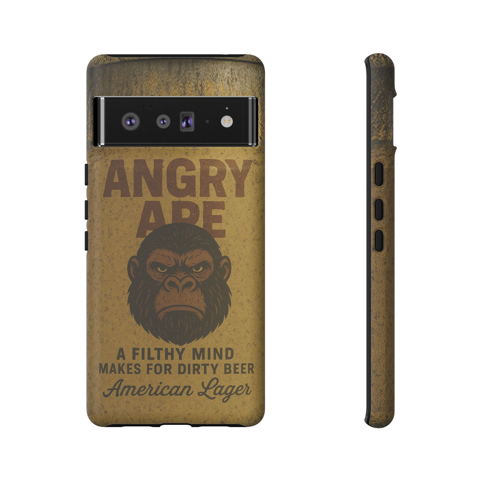 Angry Ape Lager Phone Case - Gorilla Dirt Angry Ape Lager Phone Case - Image 38