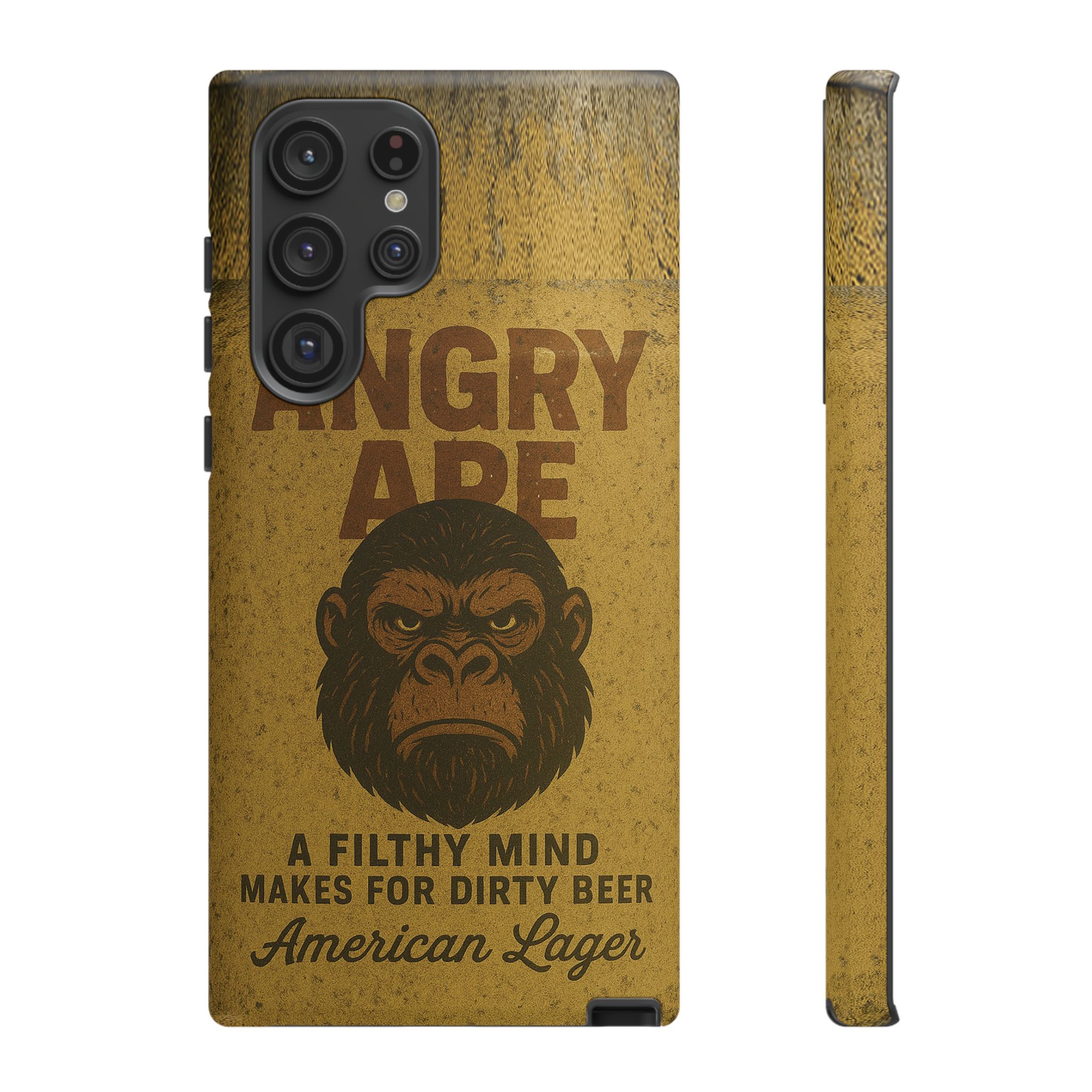 Angry Ape Lager Phone Case - Gorilla Dirt Angry Ape Lager Phone Case - Image 23