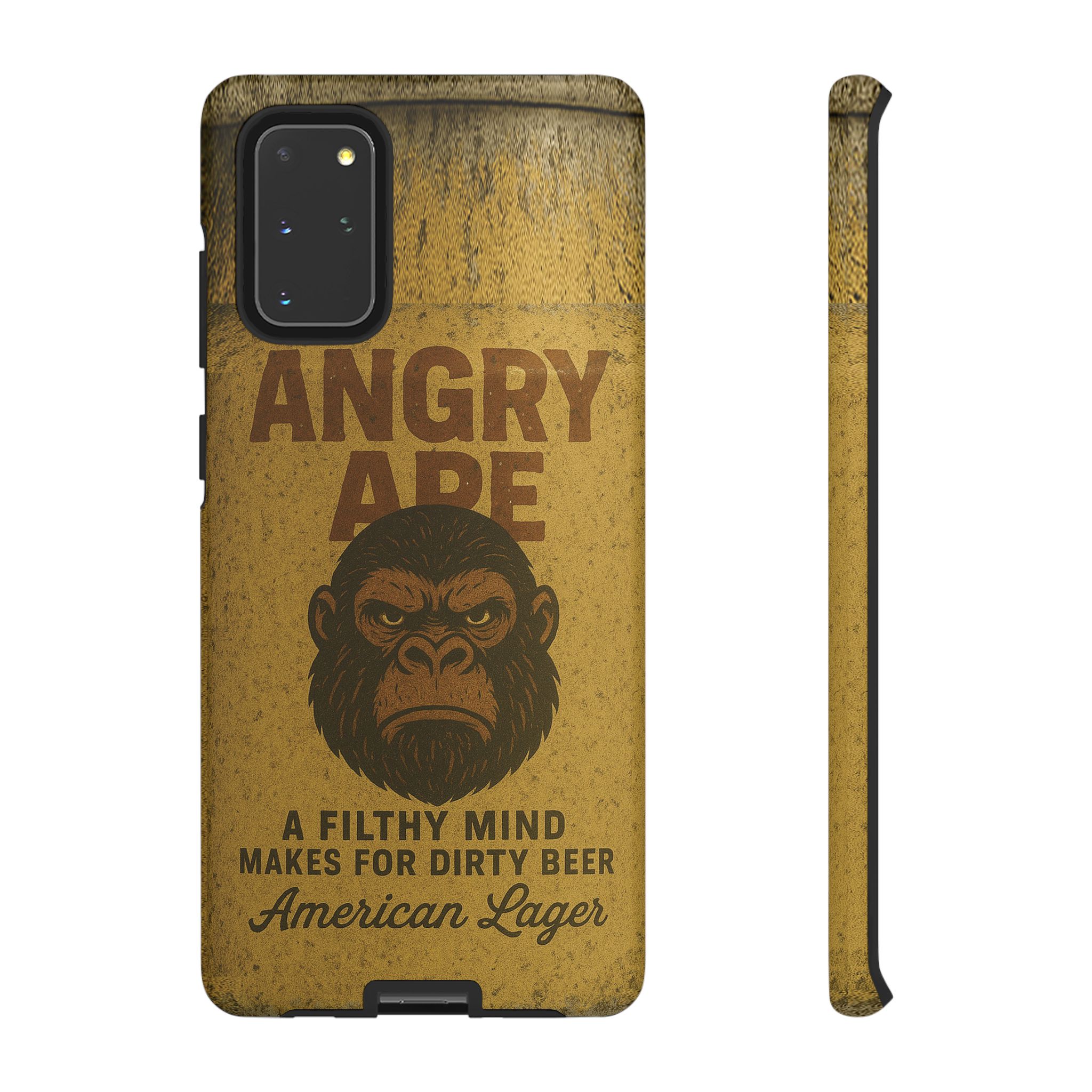 Angry Ape Lager Phone Case - Gorilla Dirt Angry Ape Lager Phone Case - Image 8