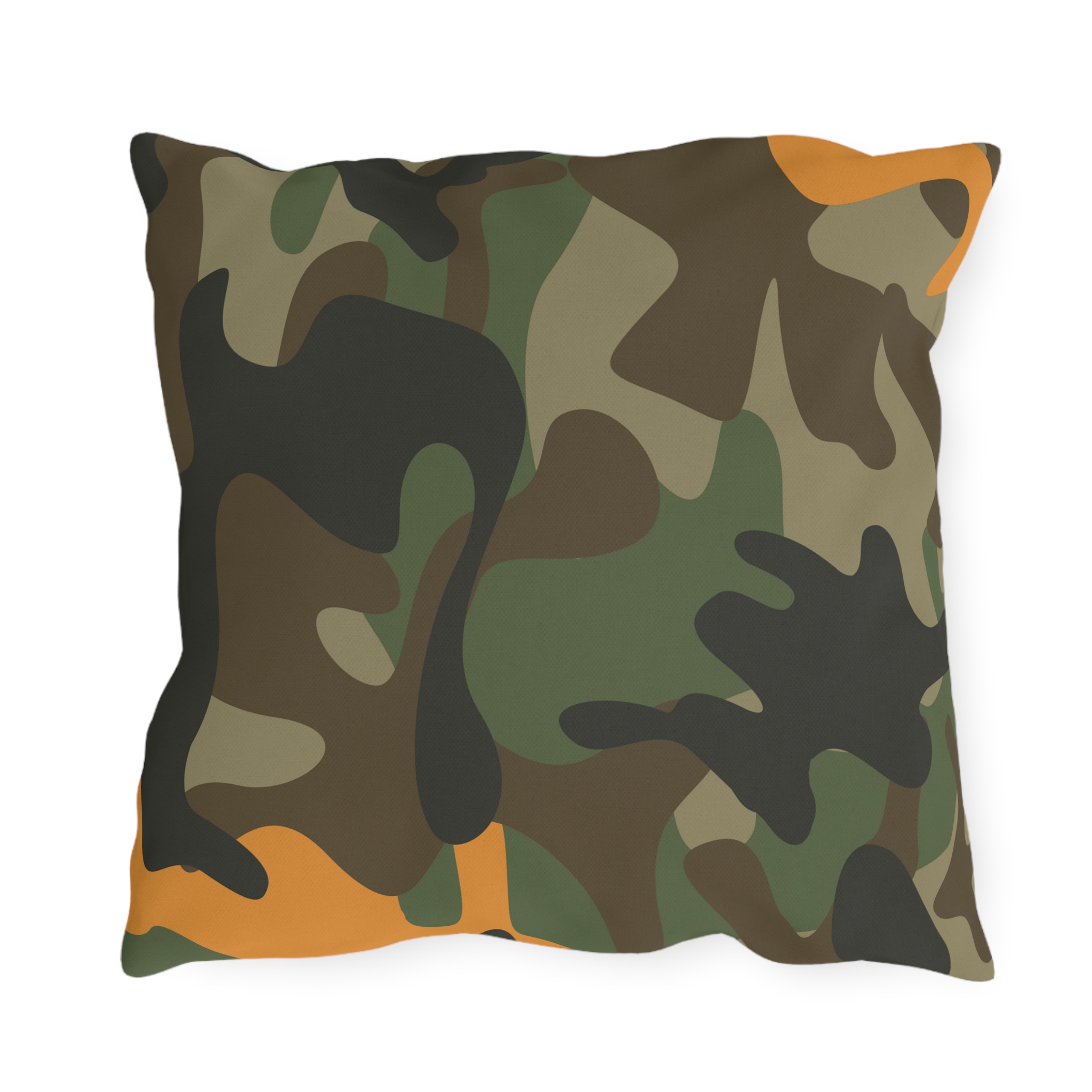 Firebrush Camo Pillow - Gorilla Dirt Firebrush Camo Pillow - Image 2