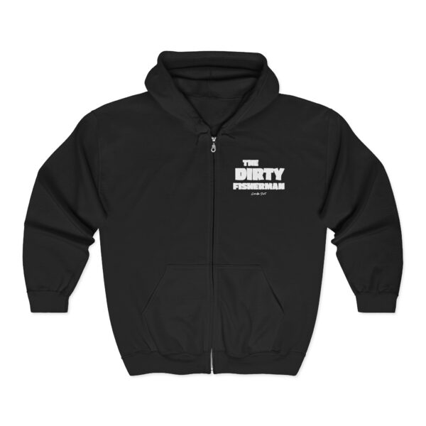 The Dirty Fisherman Fish Heavy Blend™ Full Zip Hooded Sweatshirt