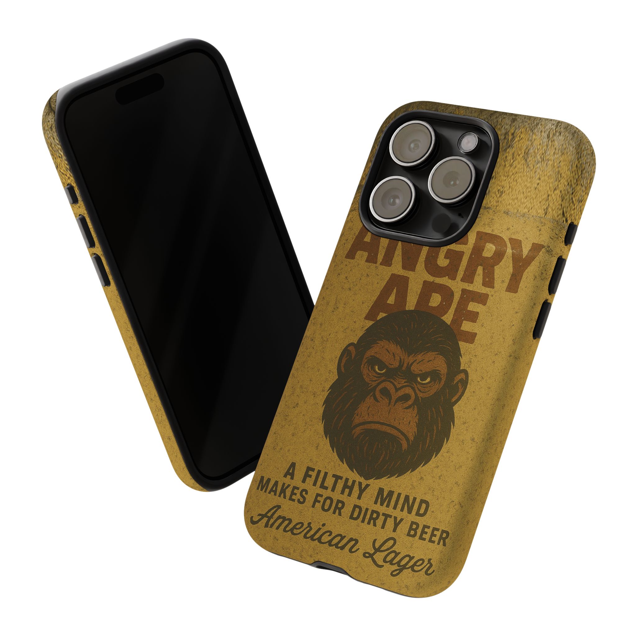 Angry Ape Lager Phone Case - Gorilla Dirt Angry Ape Lager Phone Case - Image 55