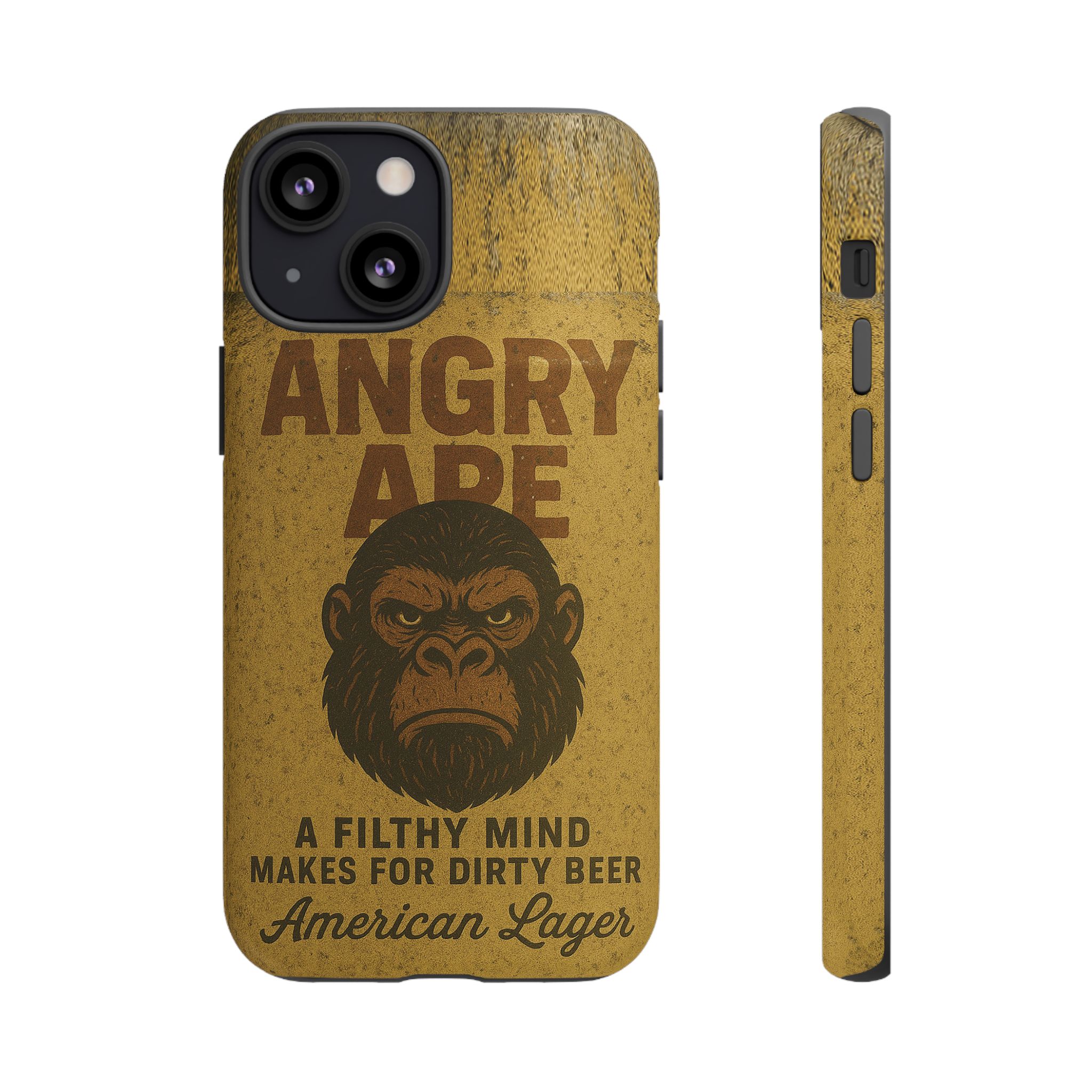Angry Ape Lager Phone Case - Gorilla Dirt Angry Ape Lager Phone Case - Image 14