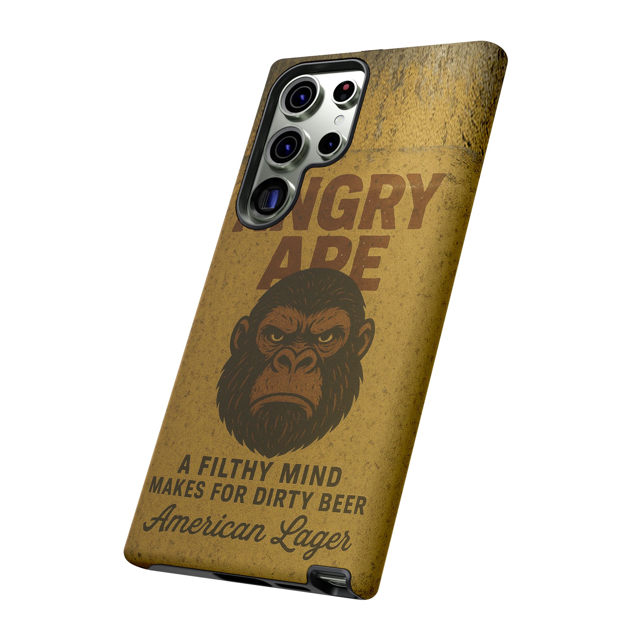 Angry Ape Lager Phone Case - Gorilla Dirt Angry Ape Lager Phone Case - Image 35