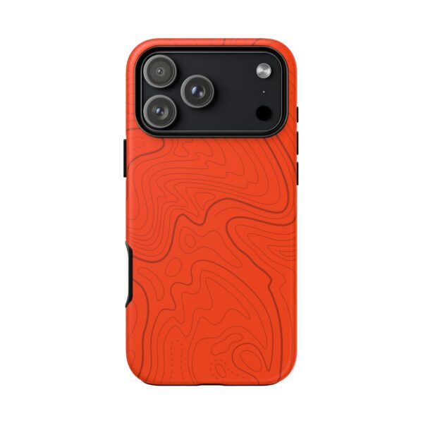 Hunter Orange Topo Phone Case - Gorilla Dirt Hunter Orange Topo Phone Case - Gorilla Dirt