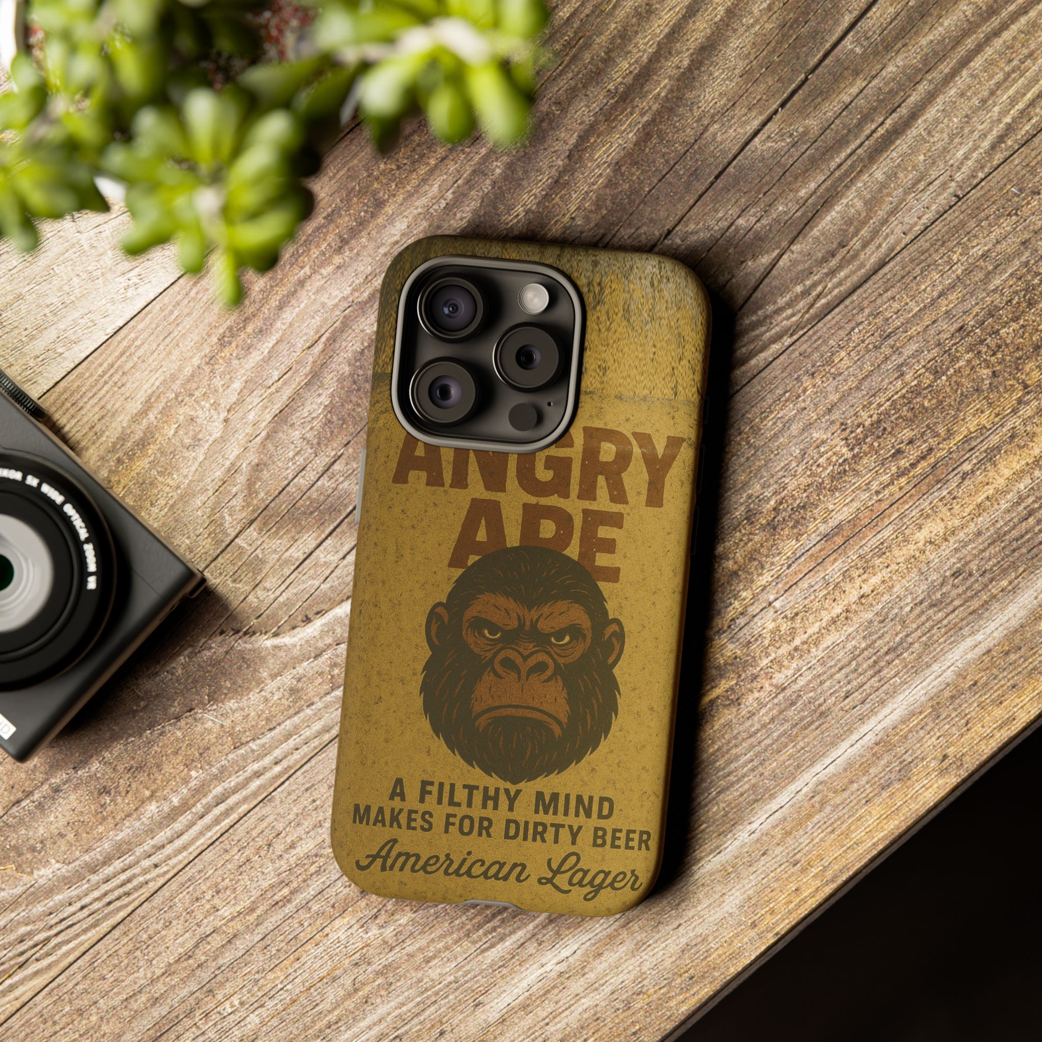 Angry Ape Lager Phone Case - Gorilla Dirt Angry Ape Lager Phone Case - Image 56