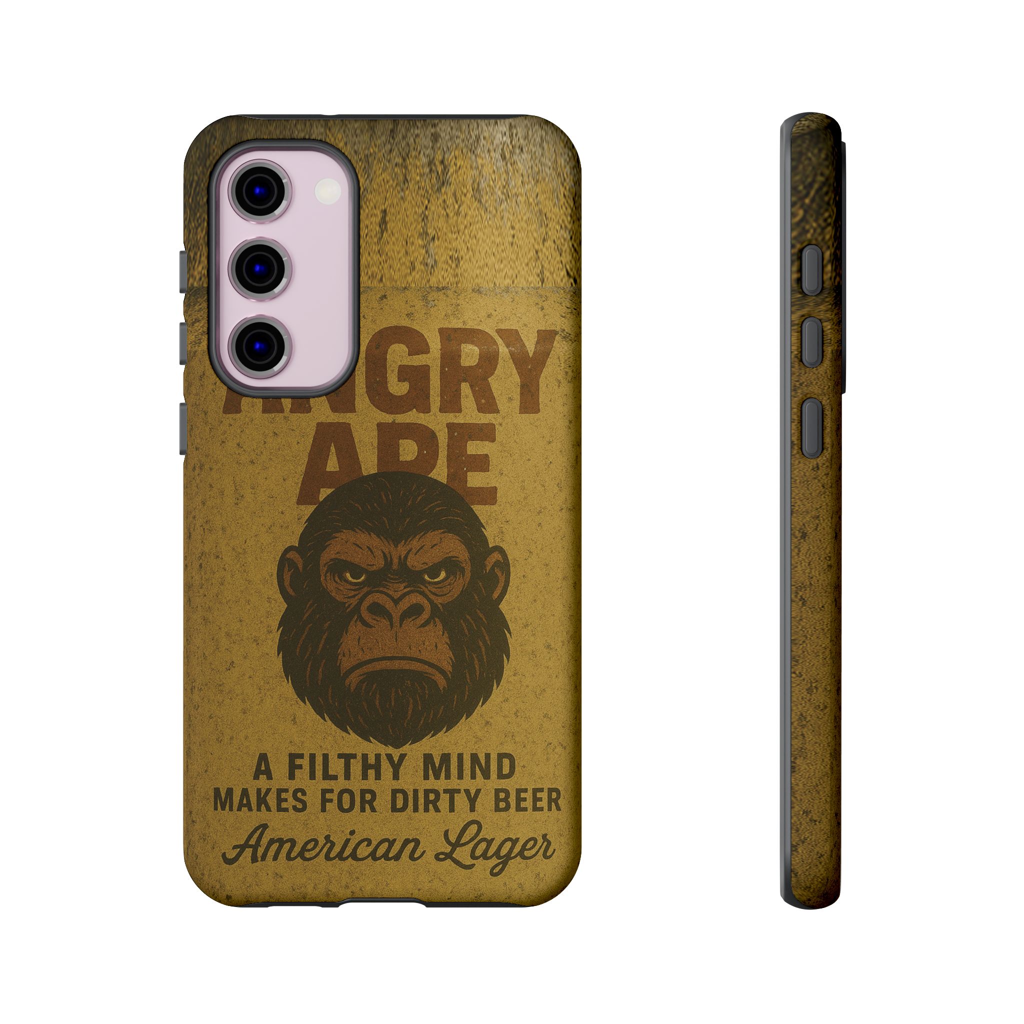 Angry Ape Lager Phone Case - Gorilla Dirt Angry Ape Lager Phone Case - Image 32