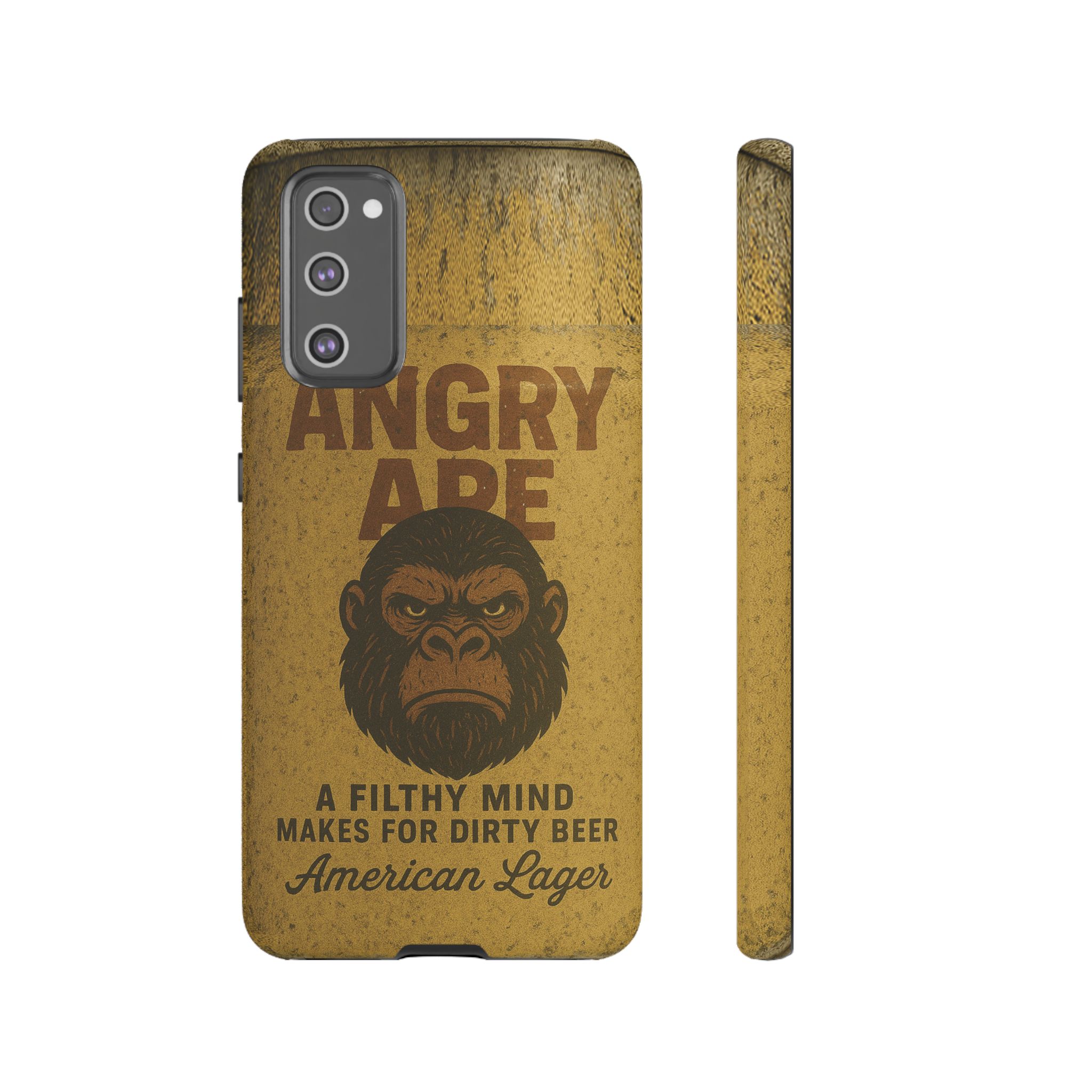 Angry Ape Lager Phone Case - Gorilla Dirt Angry Ape Lager Phone Case - Image 20