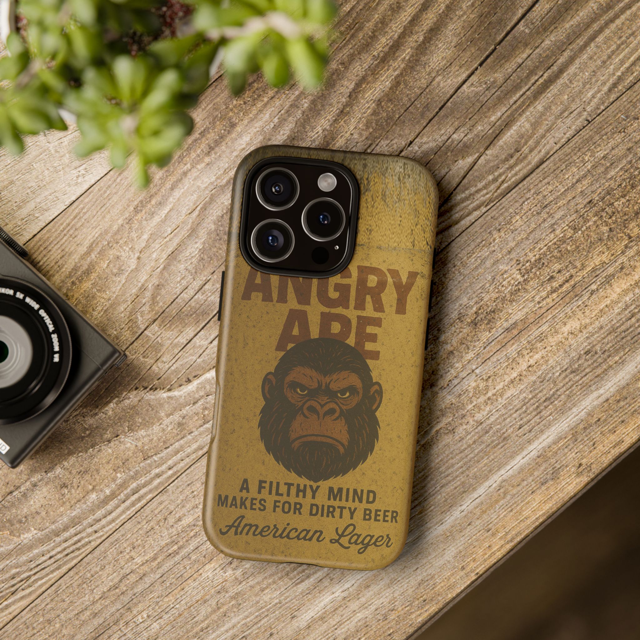 Angry Ape Lager Phone Case - Gorilla Dirt Angry Ape Lager Phone Case - Image 63