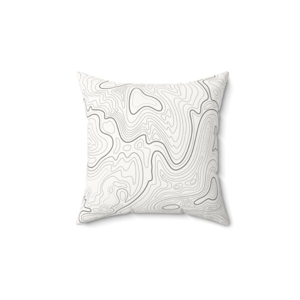 White Topo Pillow