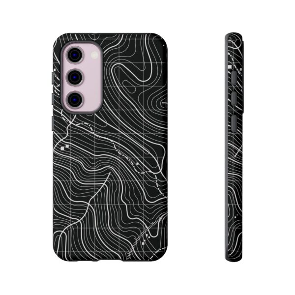 Black Topography Phone Case - Gorilla Dirt Black Topography Phone Case - Gorilla Dirt