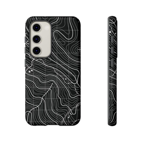 Black Topography Phone Case - Gorilla Dirt Black Topography Phone Case - Gorilla Dirt