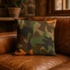 Firebrush Camo Pillow